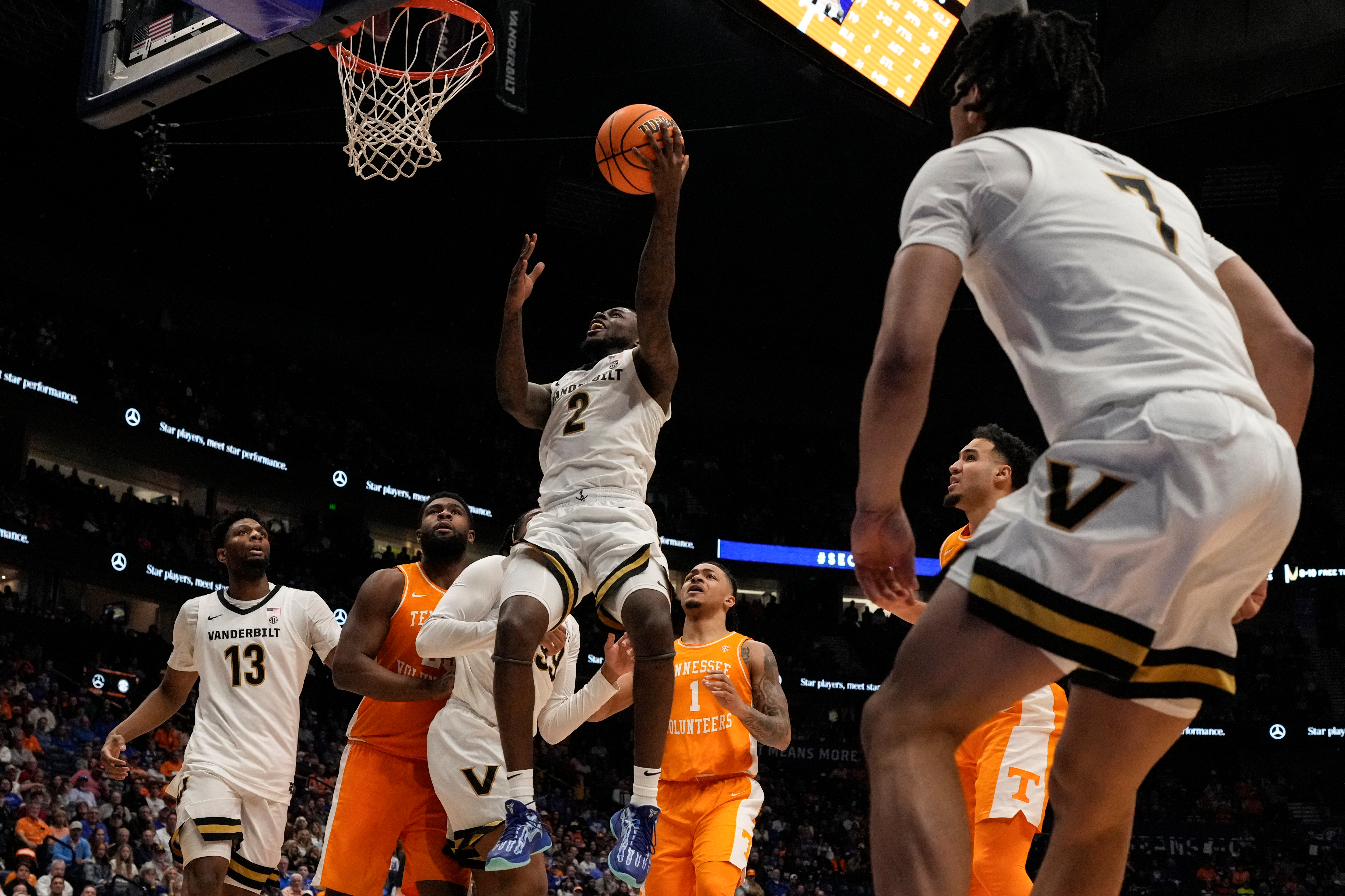 SEC Tennessee Vanderbilt Basketball