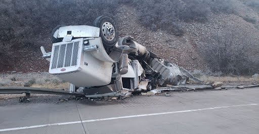 CHEMICAL TANKER ROLLOVER 