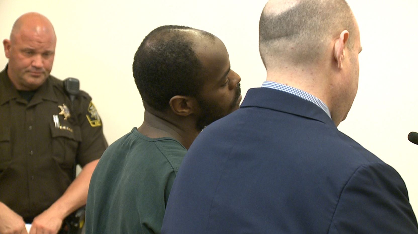 Devon Matthews stalking and homicide suspect in court.JPG