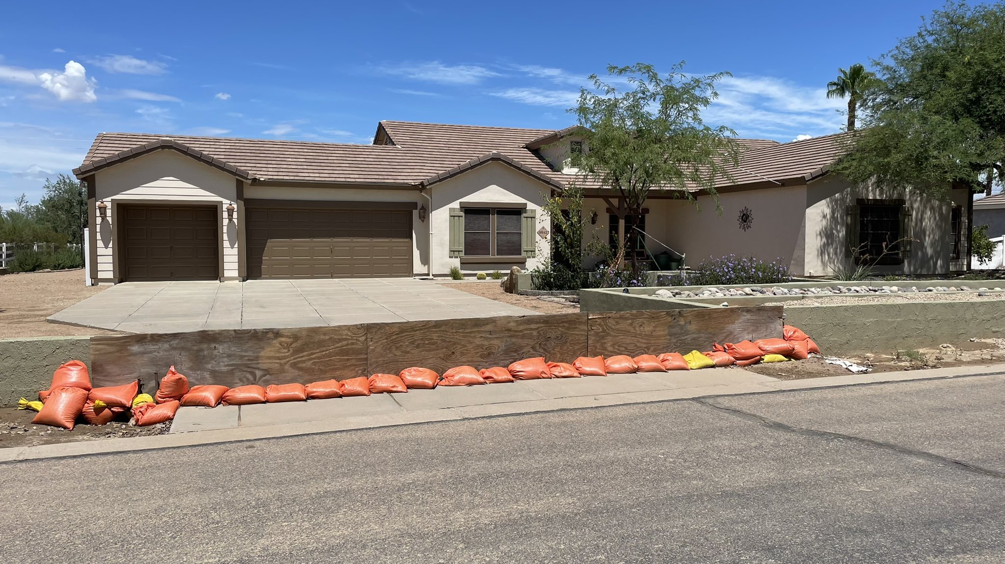queen creek homeowner prepares for storms.jfif