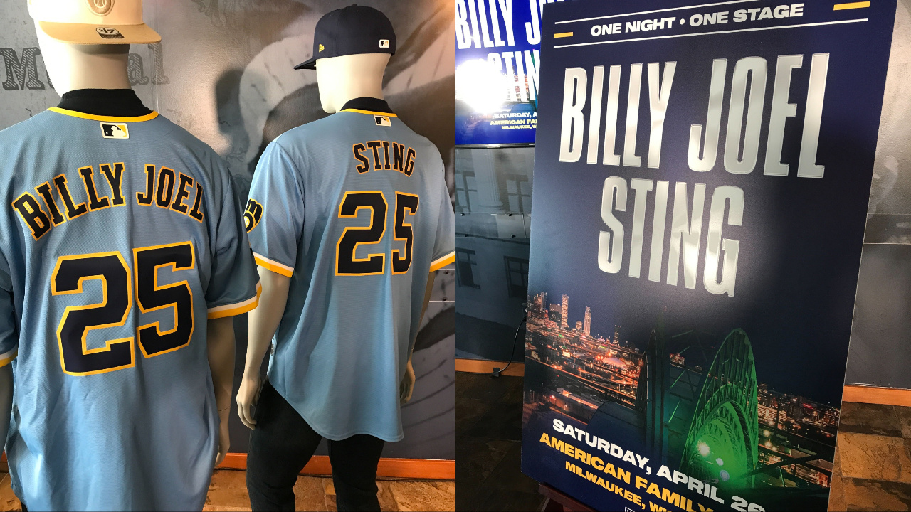 Billy Joel and Sting to perform at American Family Field in April. 