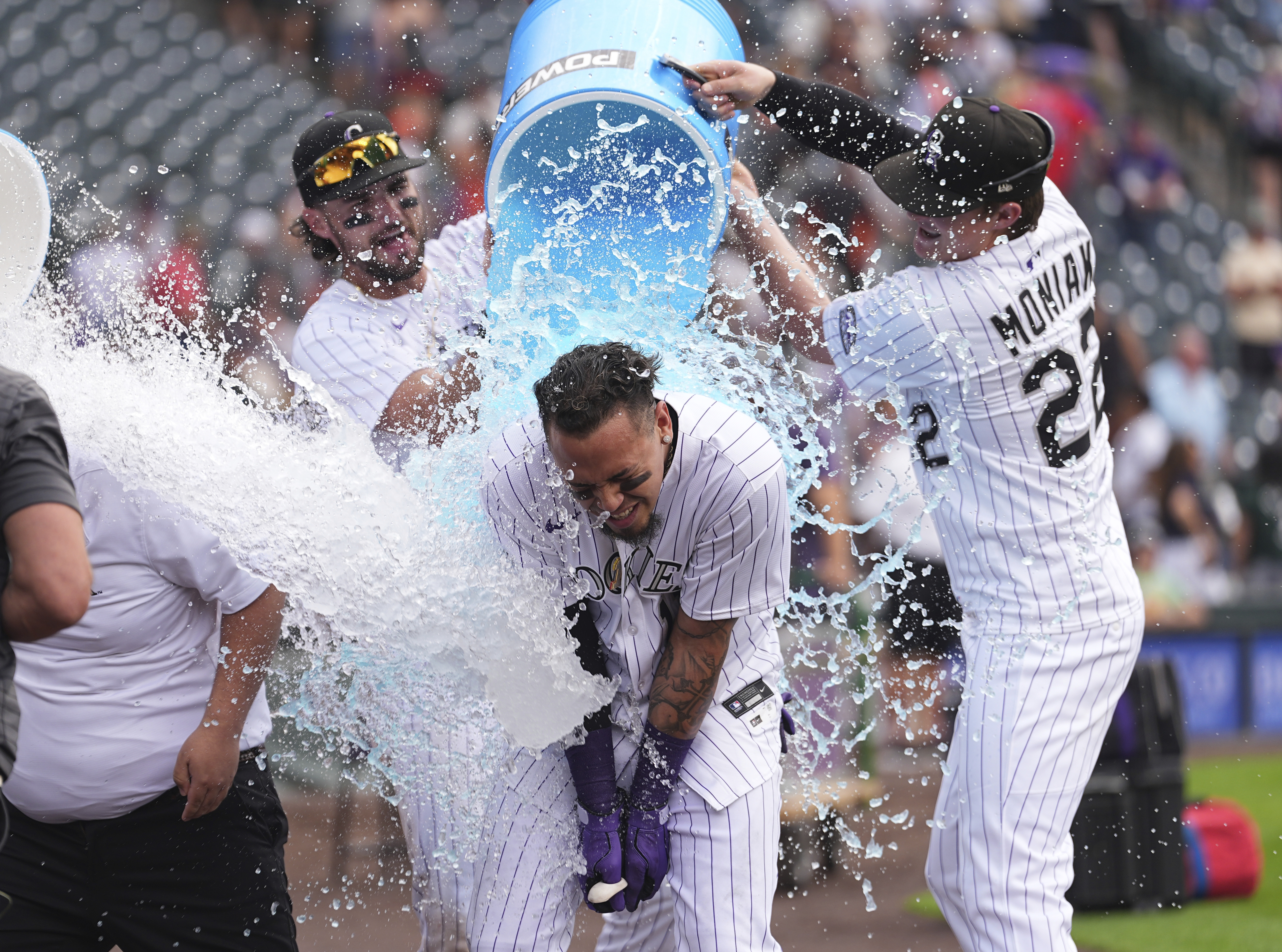 Giants Rockies Baseball