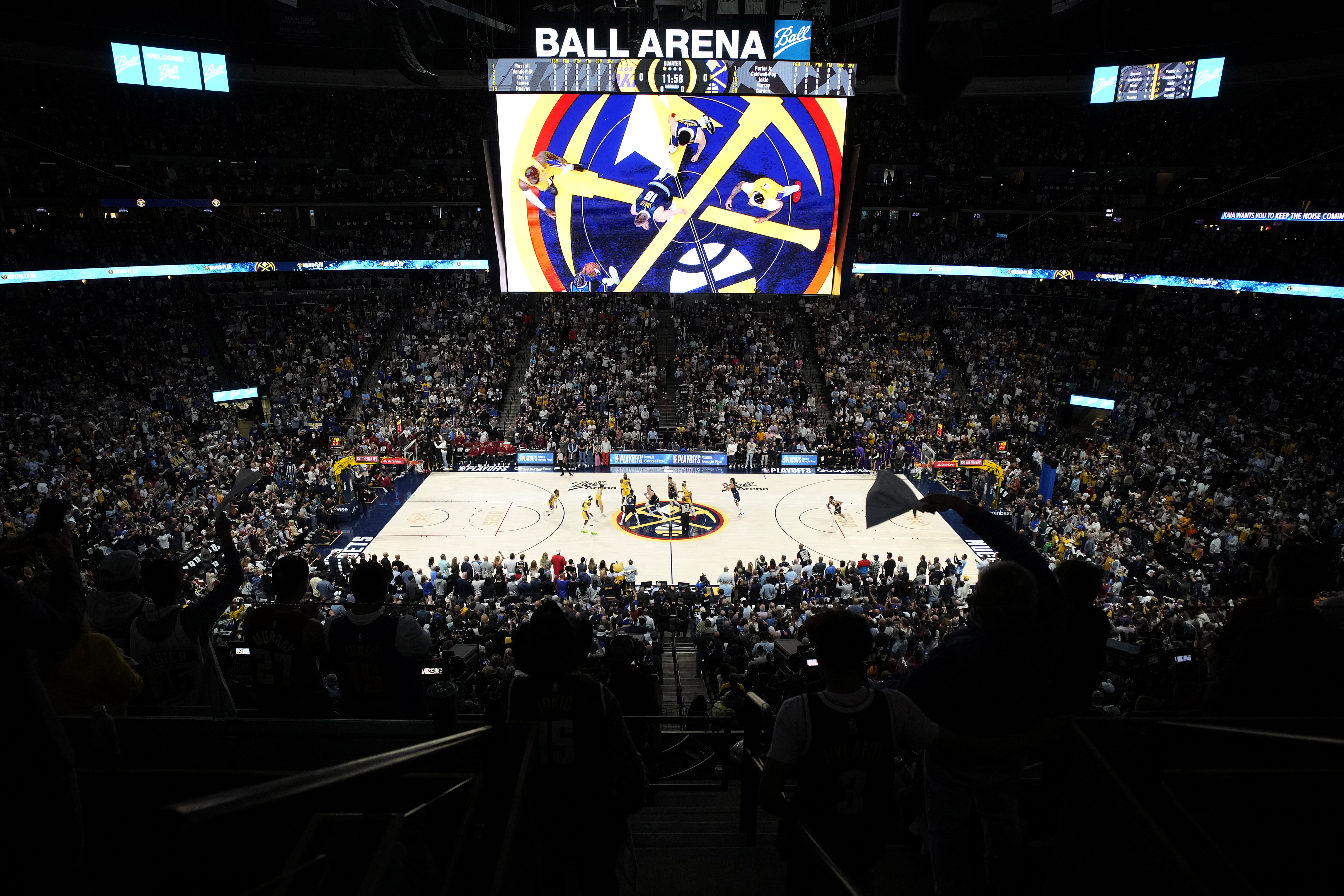 Lakers Nuggets Basketball