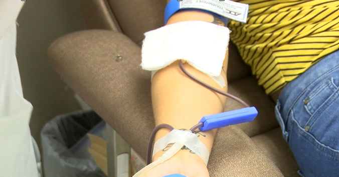 Blood shortage