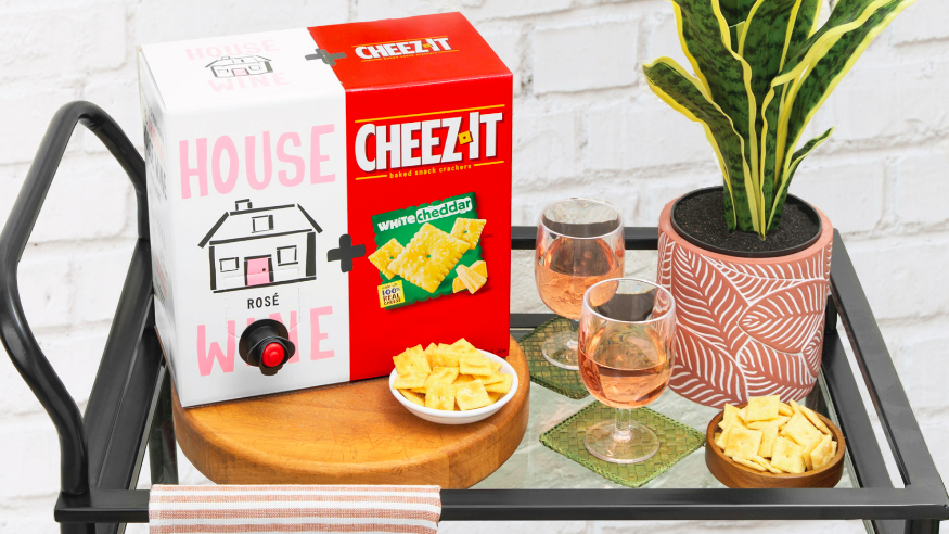Cheez-It, wine company pair-up just in time for National Wine and Cheese Day