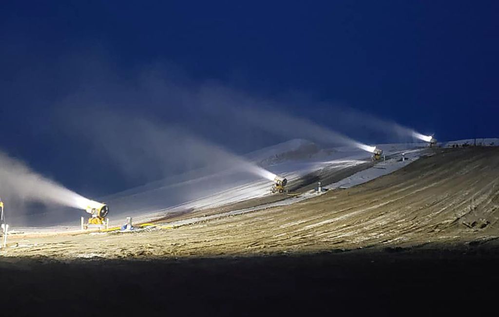 The Uintah County Commission has spent hundreds of thousands of dollars in federal CARES pandemic relief money to build the Buckskin Hills tubing hill, including $19,999 each for six snow guns, that opened Jan. 15, 2021.