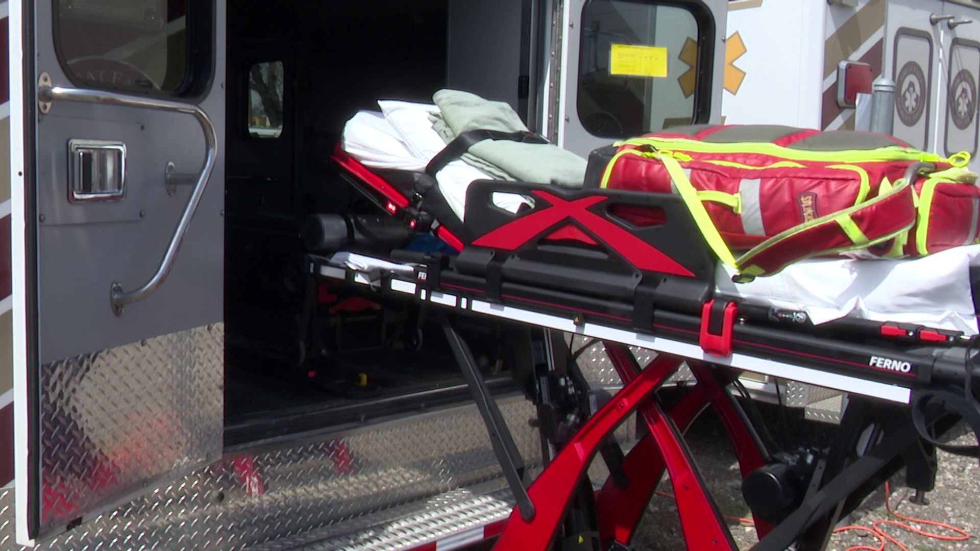 Great Falls Emergency Services recently received new gurneys