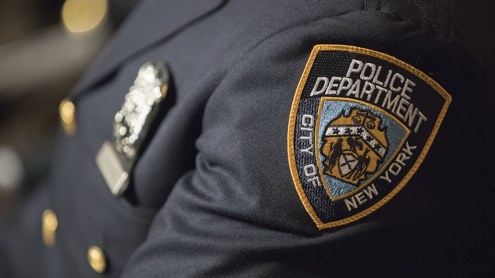 NYPD badge patch