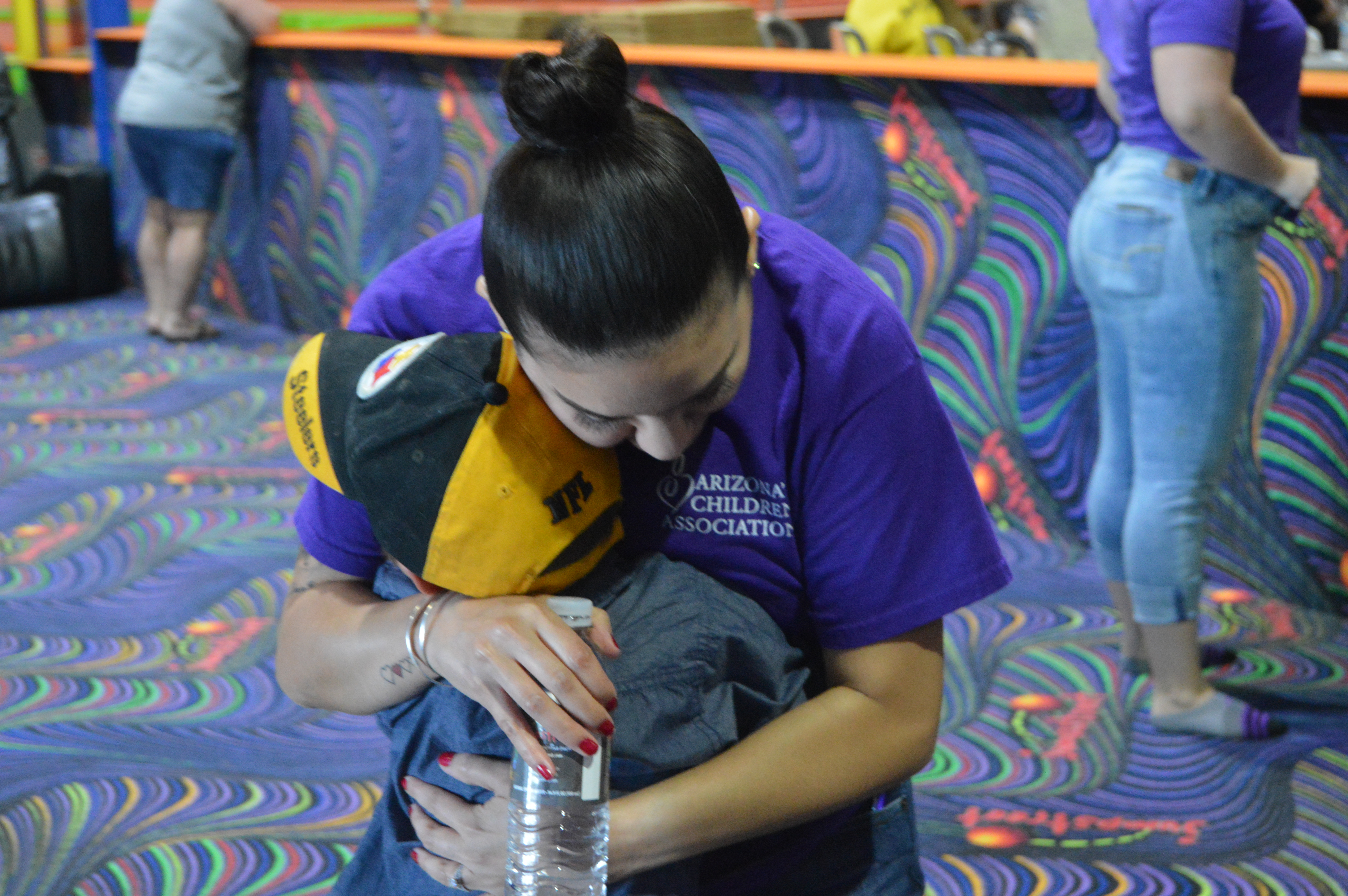 Azca Staff and child 