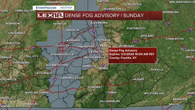Dense Fog Advisory