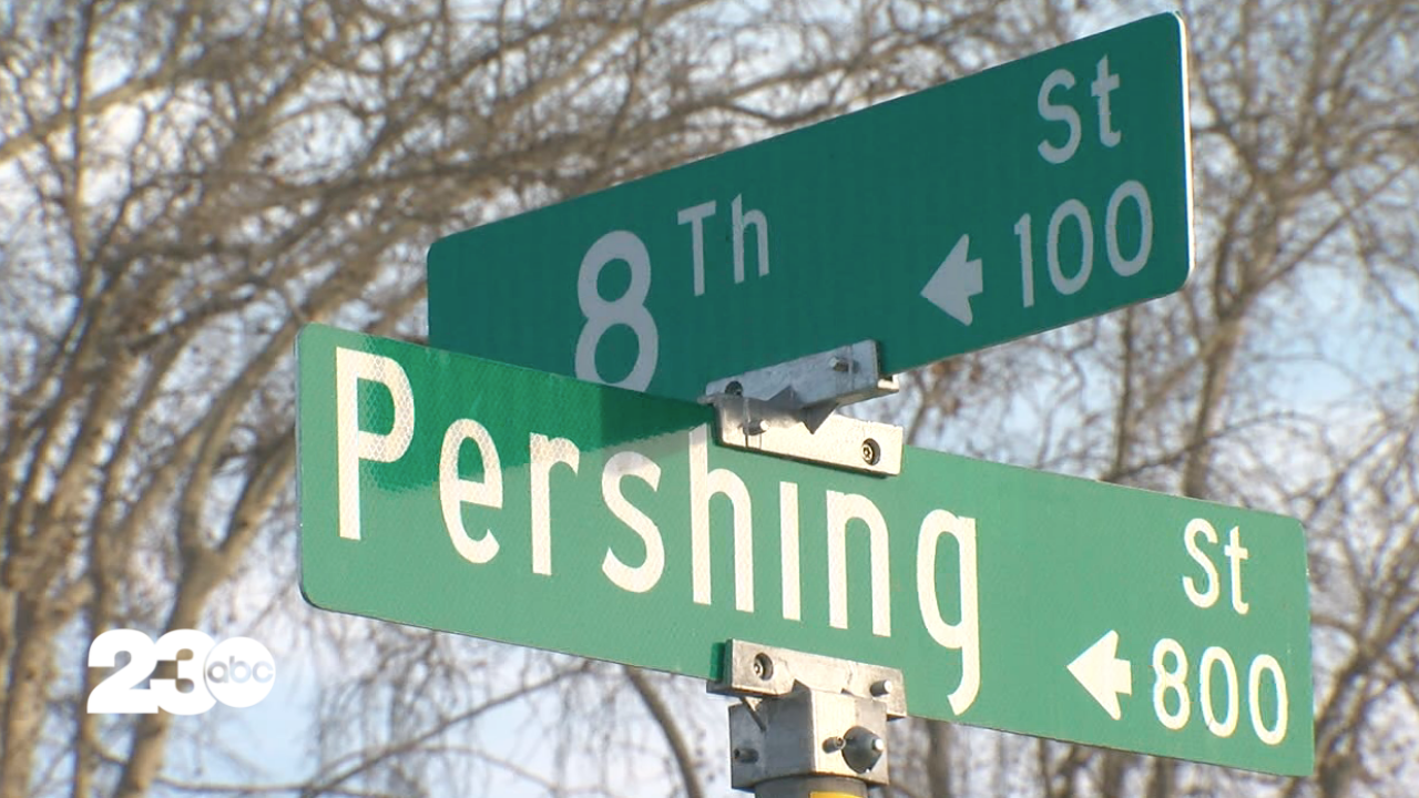8th Street and Pershing Street, Bakersfield (FILE)