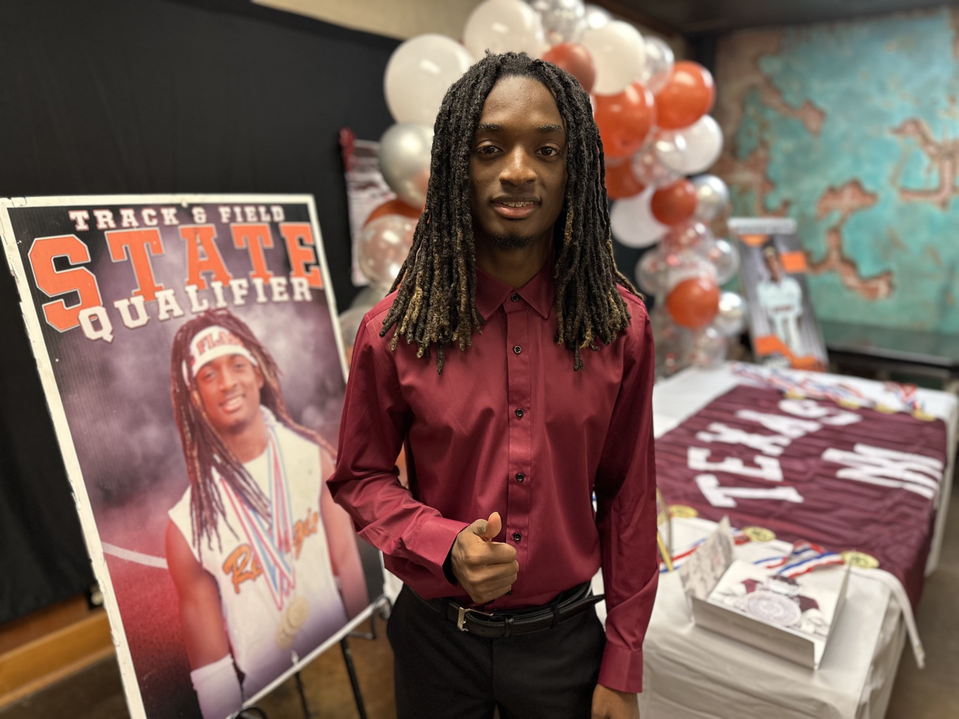 Ernest Campbell chooses Texas A&M football and track