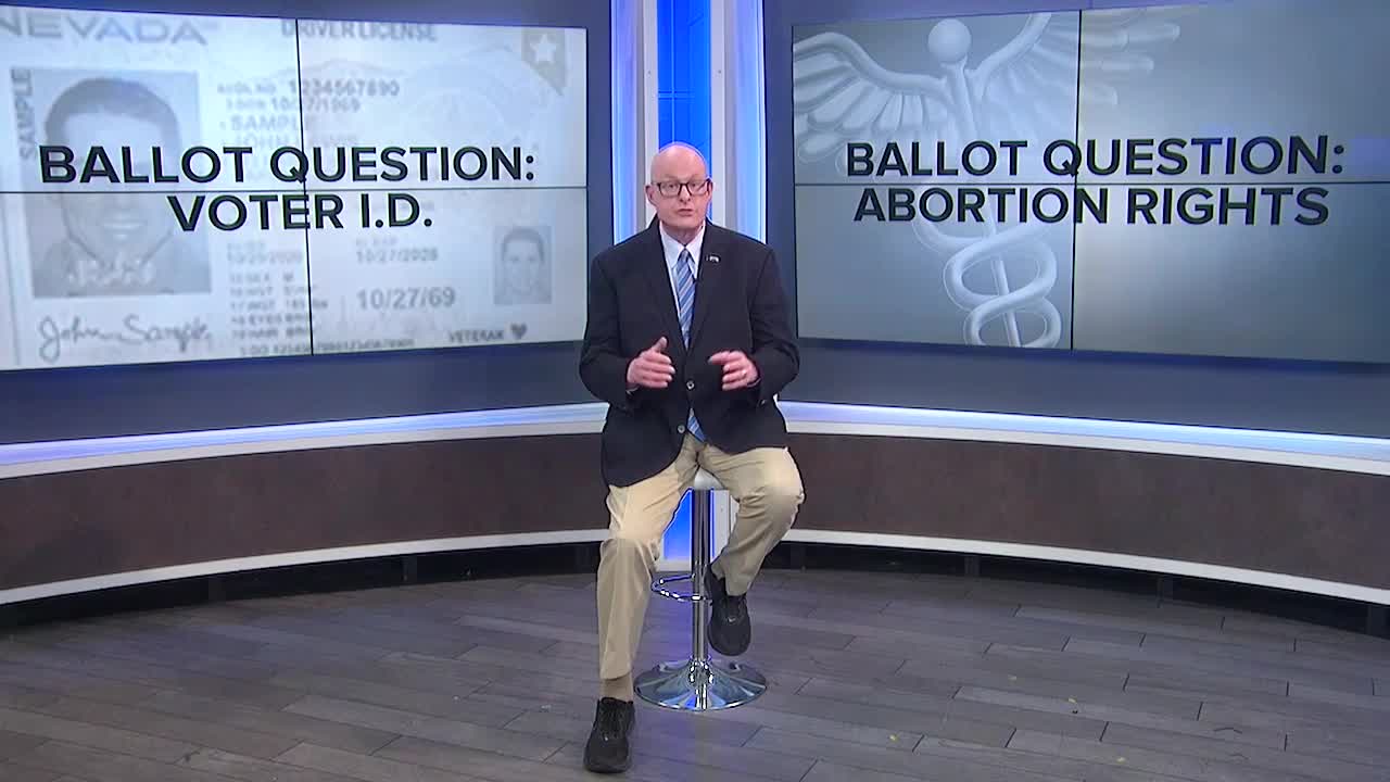 Abortion, voter ID to be decided by Nevada voters in November ballot questions