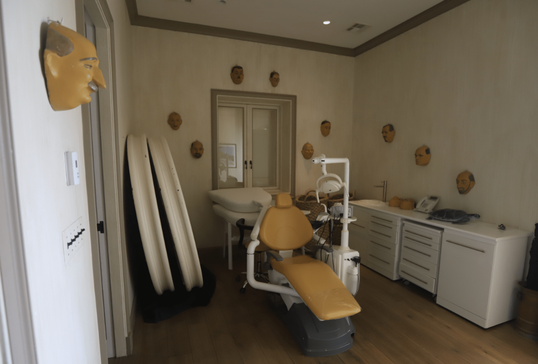 A room inside Jeffrey Epstein's estate in the U.S. Virgin Islands. 