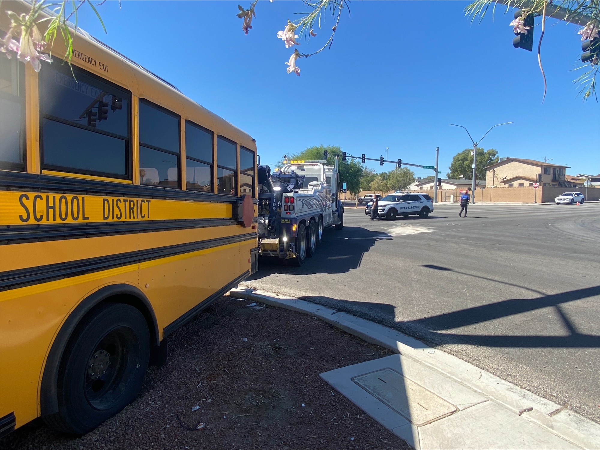 CCSD school bus crash - 8/29/23