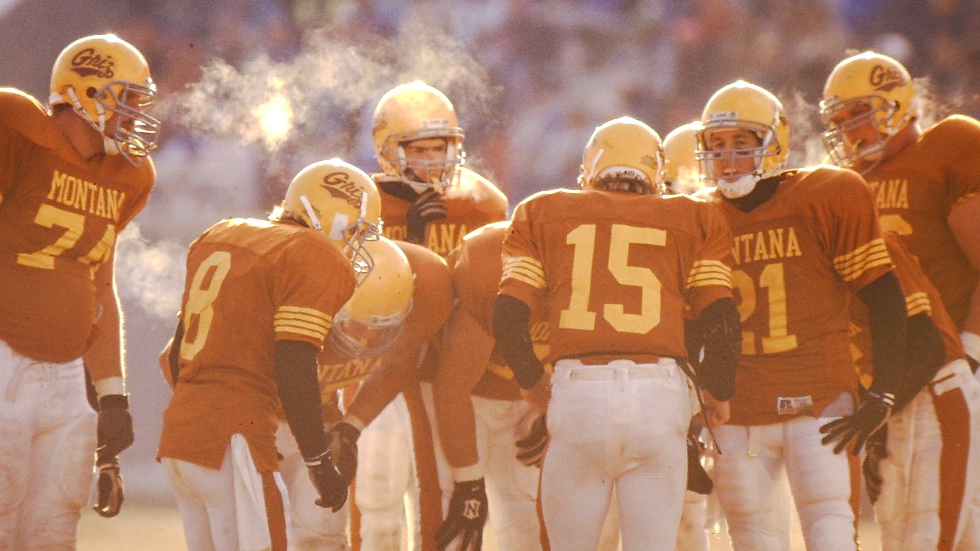 Montana copper and gold uniforms