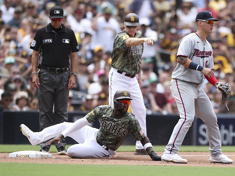 Twins Padres Baseball