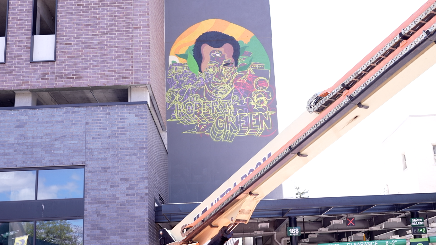 Dr. Robert Green mural