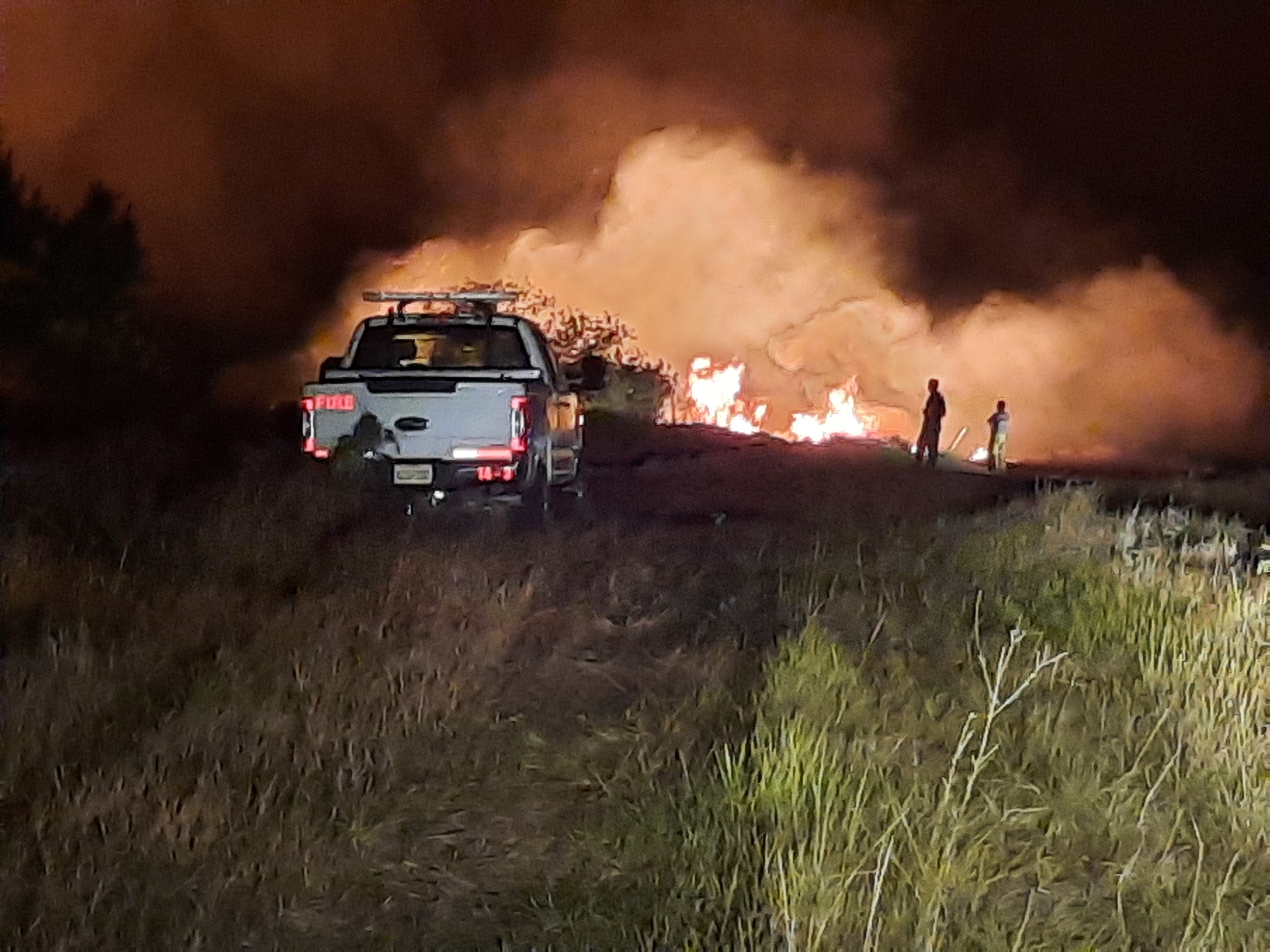 Brush fires Manatee