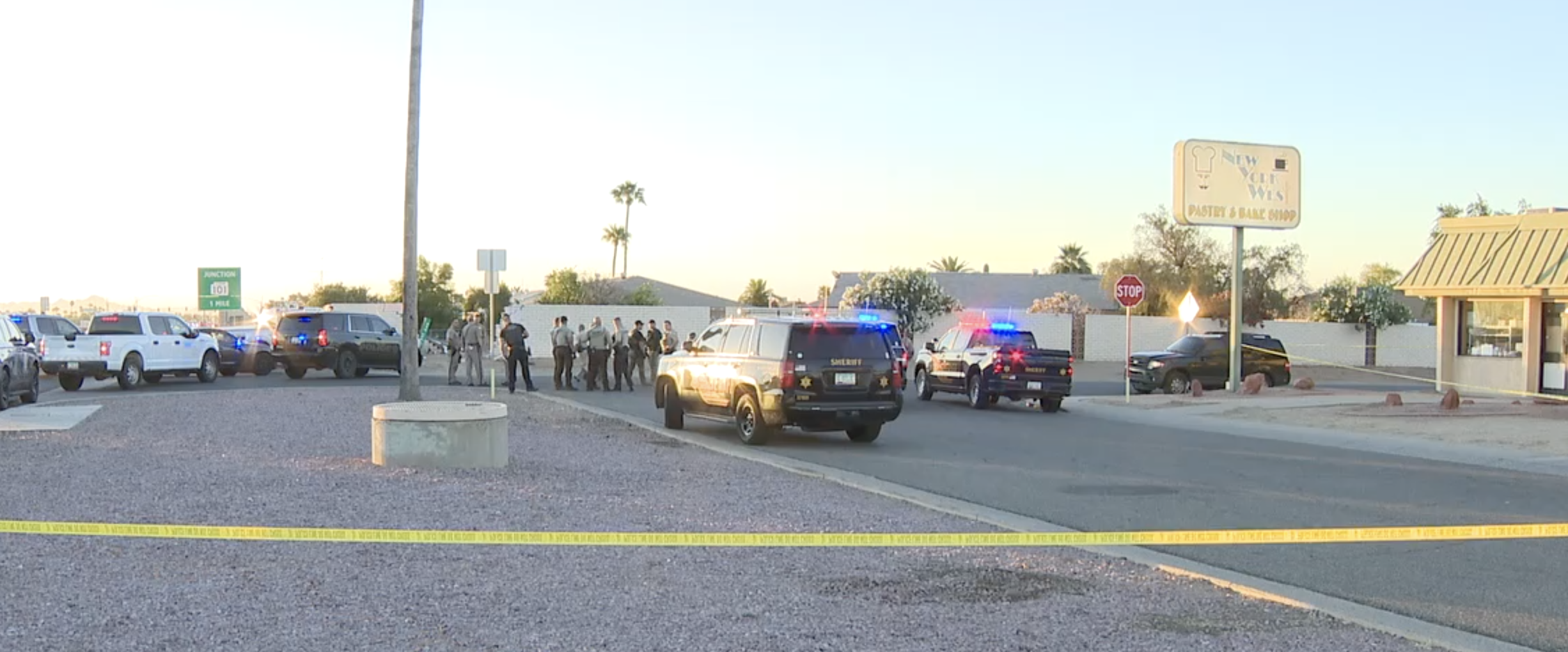 101st and Grand avenues pursuit crash