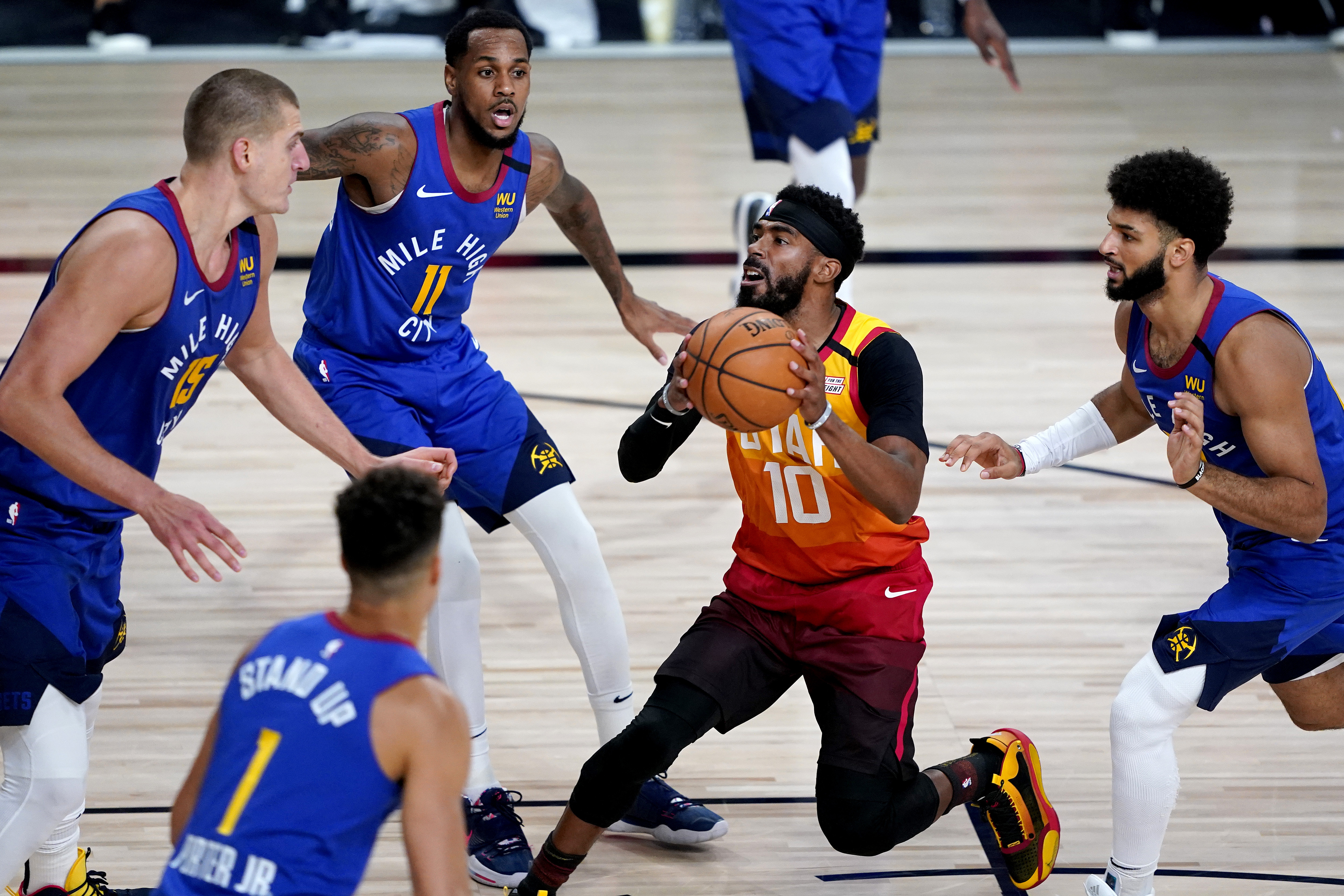 Nuggets Jazz Basketball