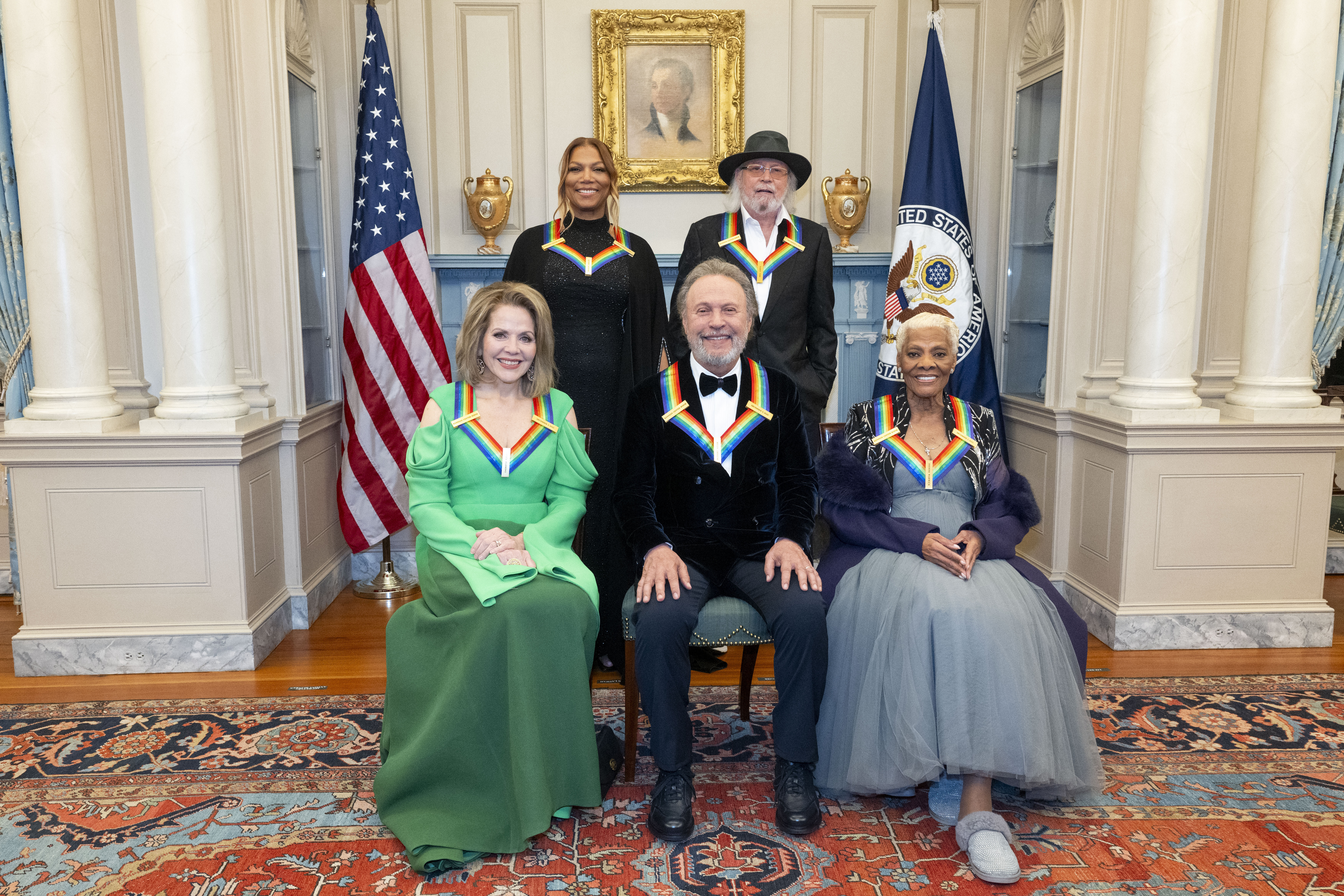 Renée Fleming
Queen Latifah
Billy Crystal
Barry Gibb
Dionne Warwick