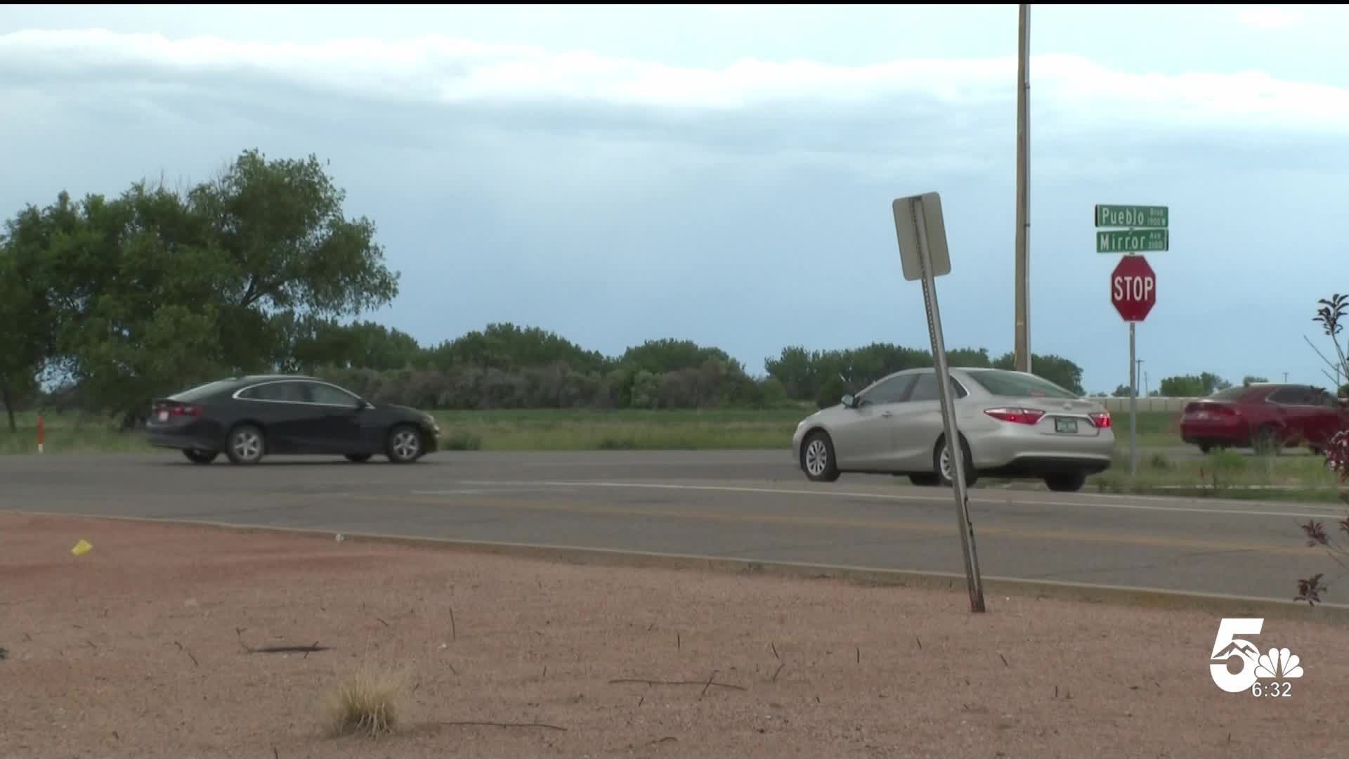 Pueblo Boulevard and Mirror Avenue