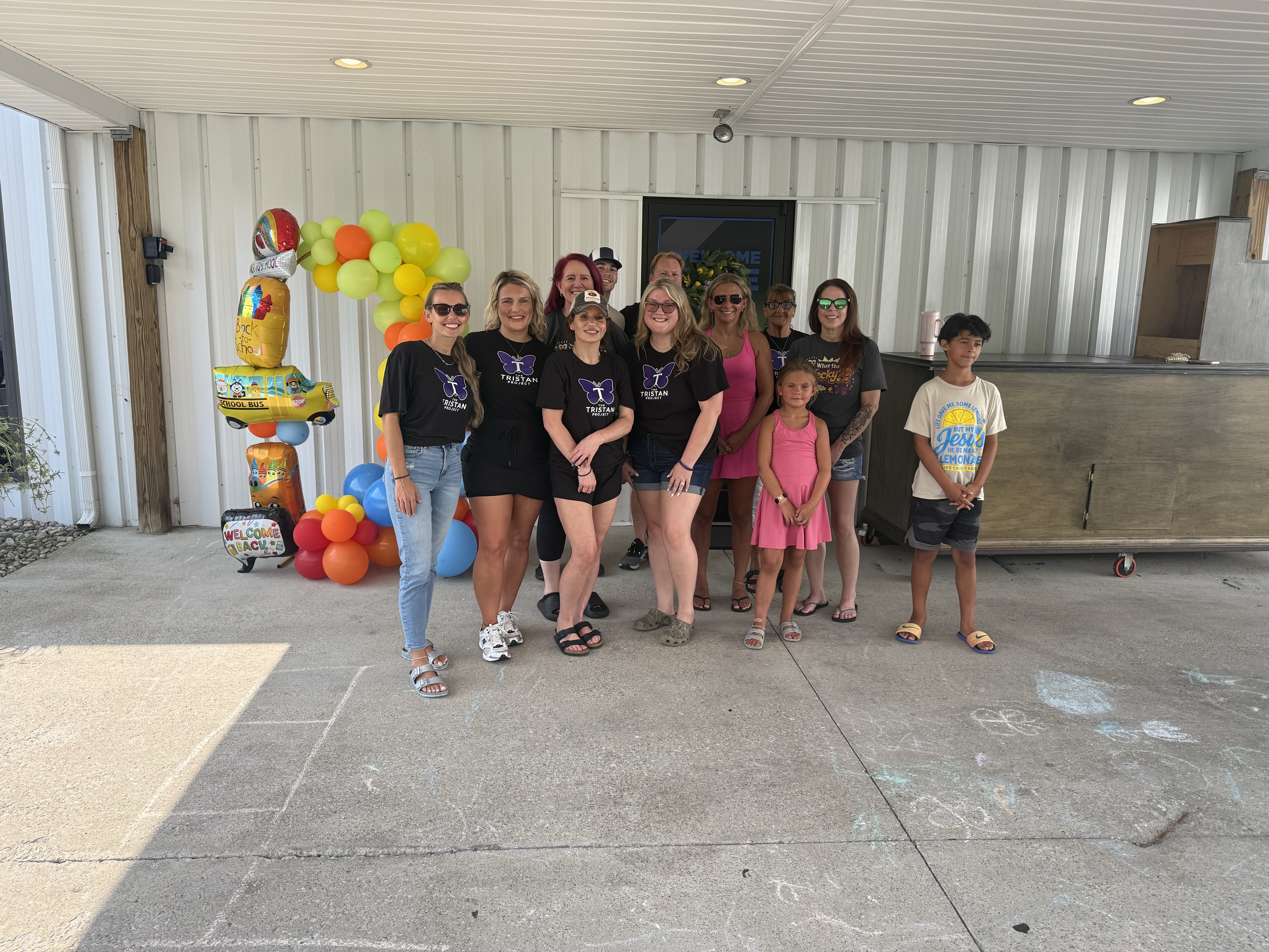 The Tristan Project helps kids with school supplies before back to school