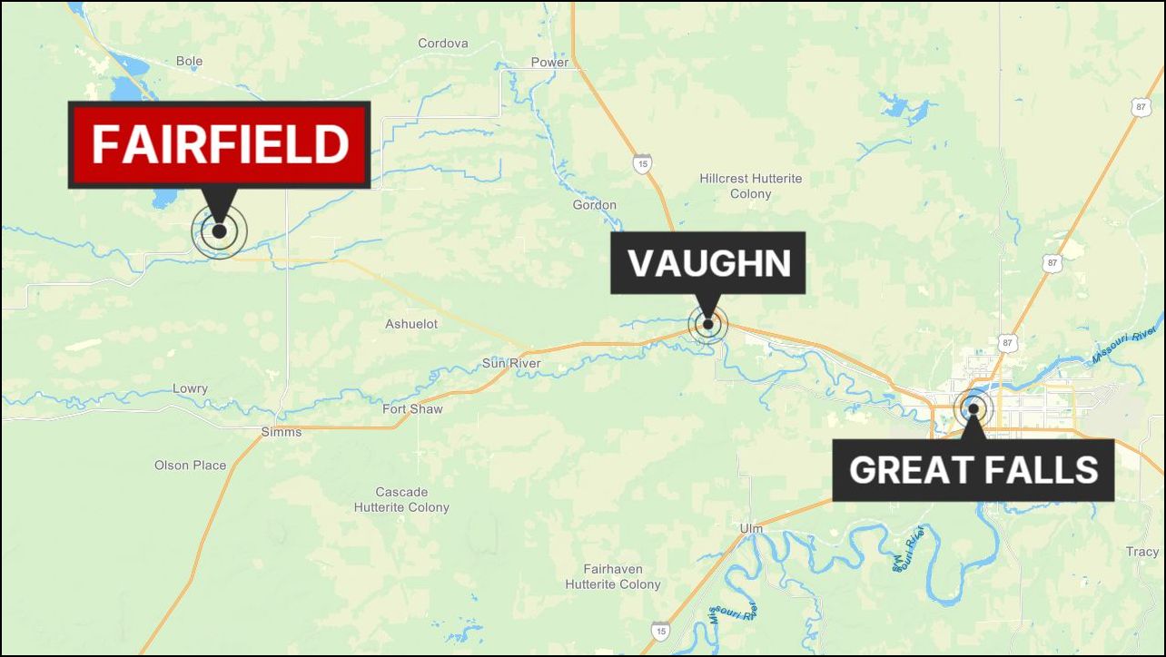 Fairfield Map
