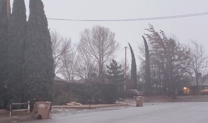 Rain December 27. 2021