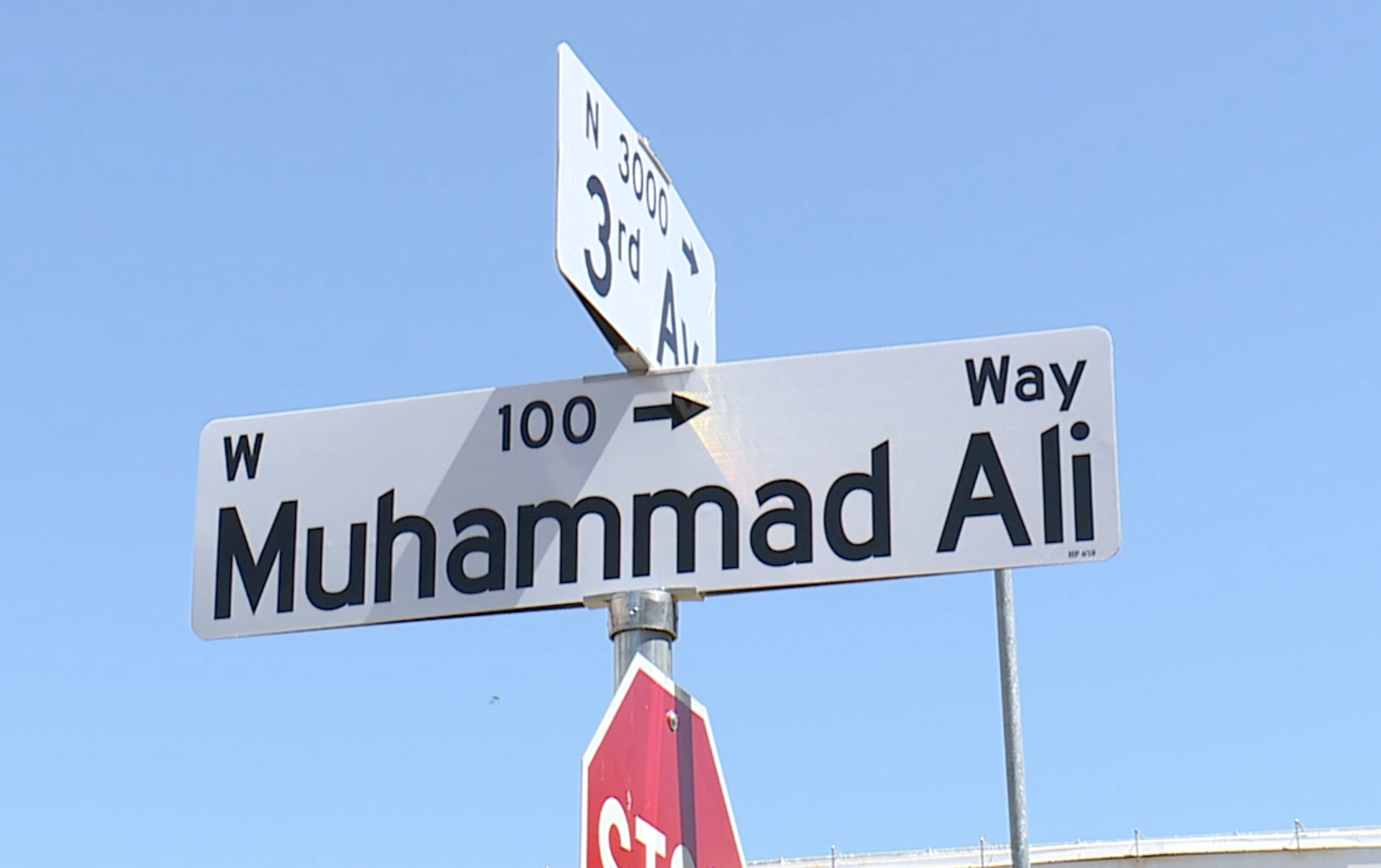 Muhammad Ali Street in Phoenix 
