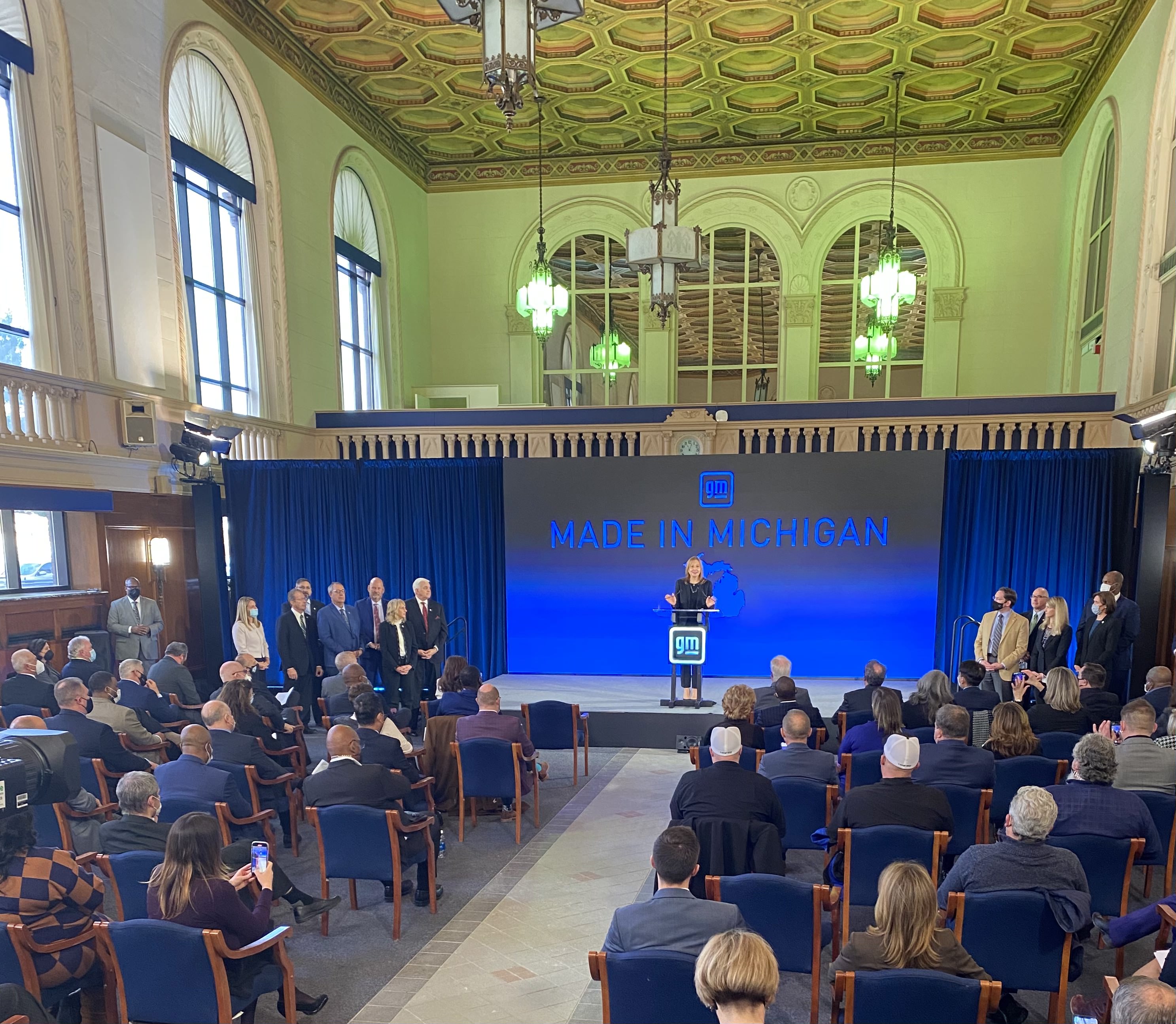 Mary Barra announces new battery manufacturing plant in mid-Michigan