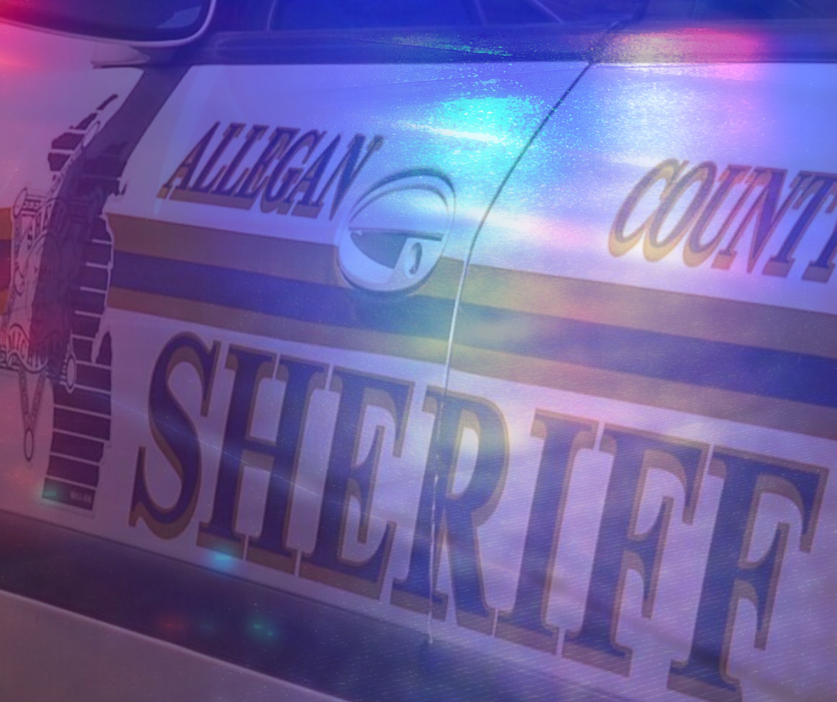 Allegan County Sheriff Cruiser w Blue and Red Lights Overlay.png