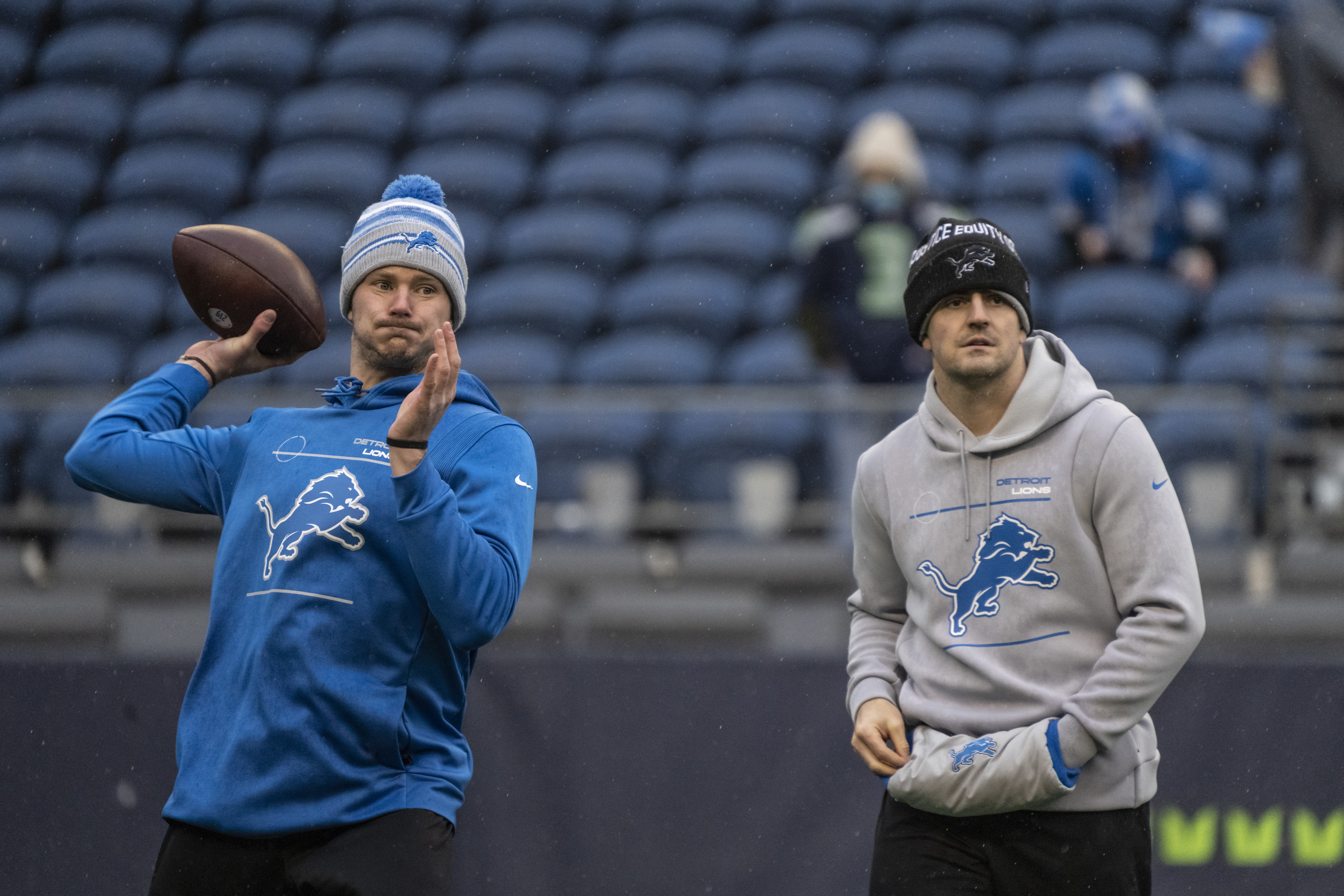 Tim Boyle, David Blough Lions Football