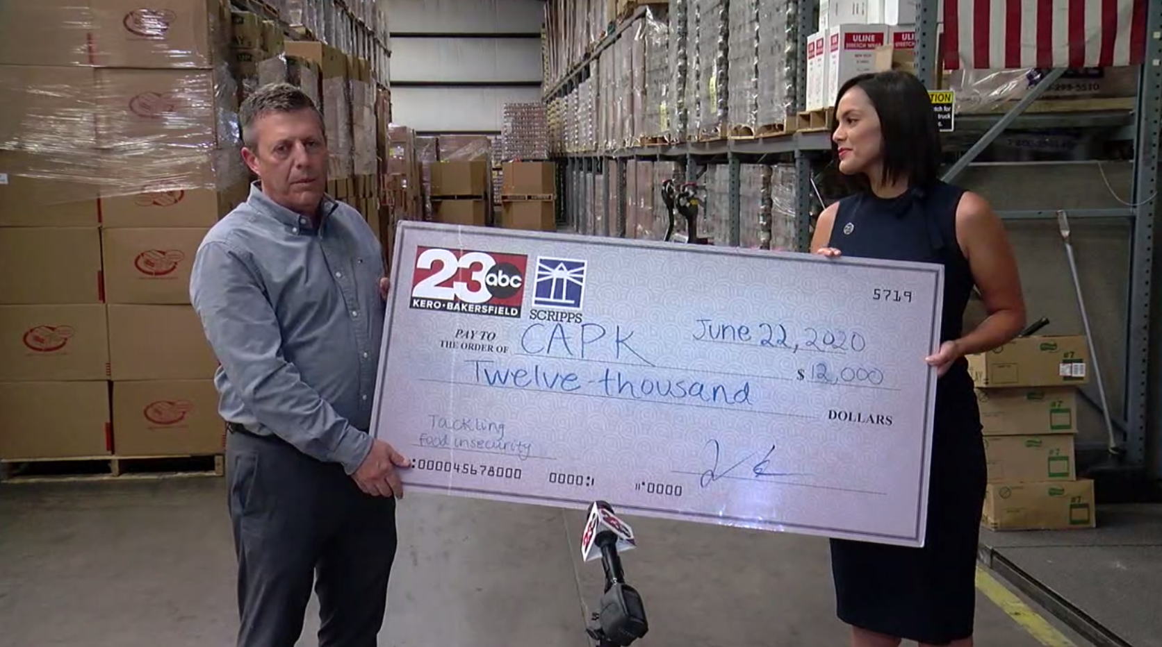 23ABC Donates to Community Action Partnership of Kern