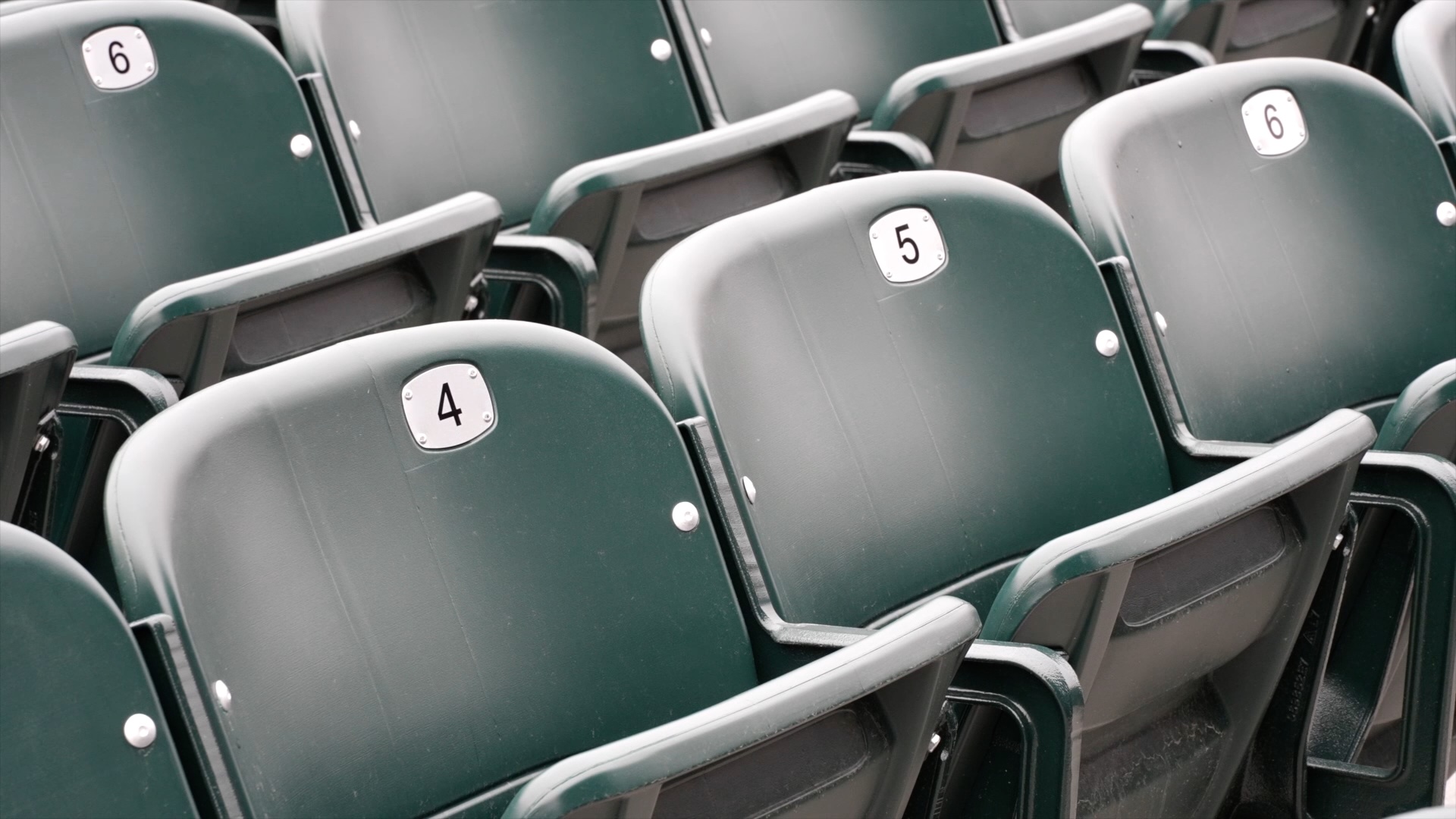 Picture of seats at concert venue 