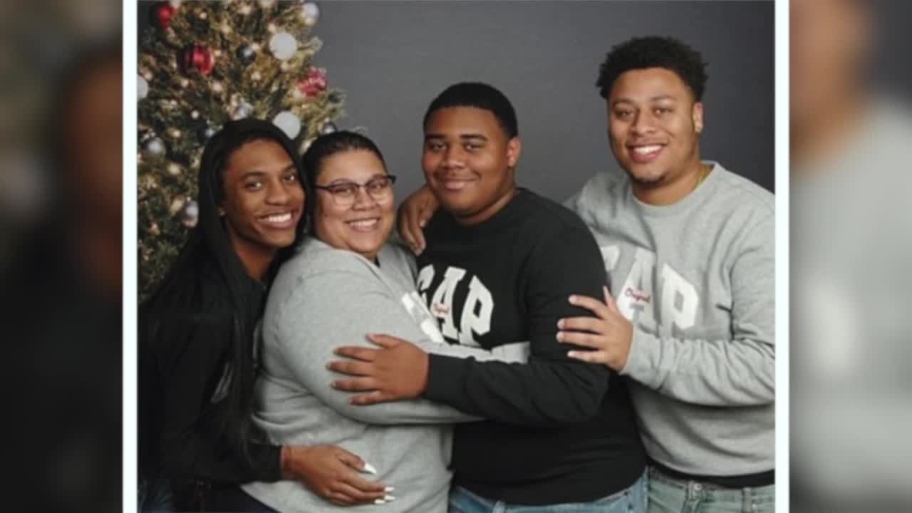 Gabrielle "Gabe" Boyd and her three sons. 