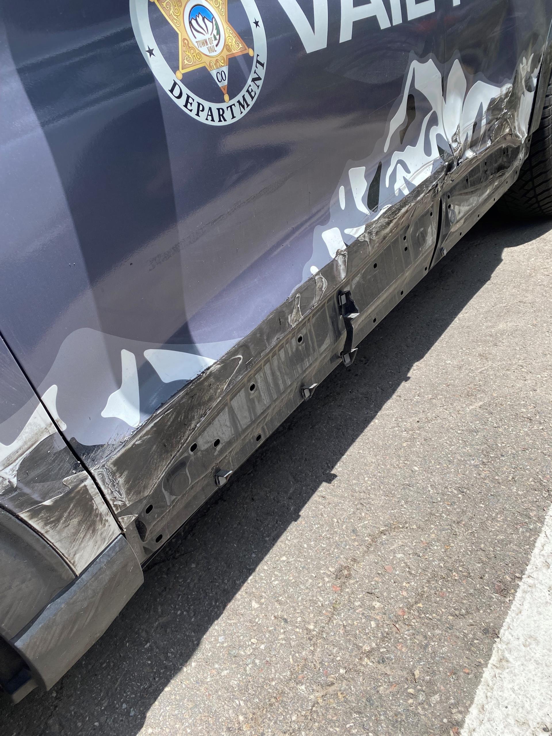 Suspected drunk driver crashes into Vail Police Department patrol car