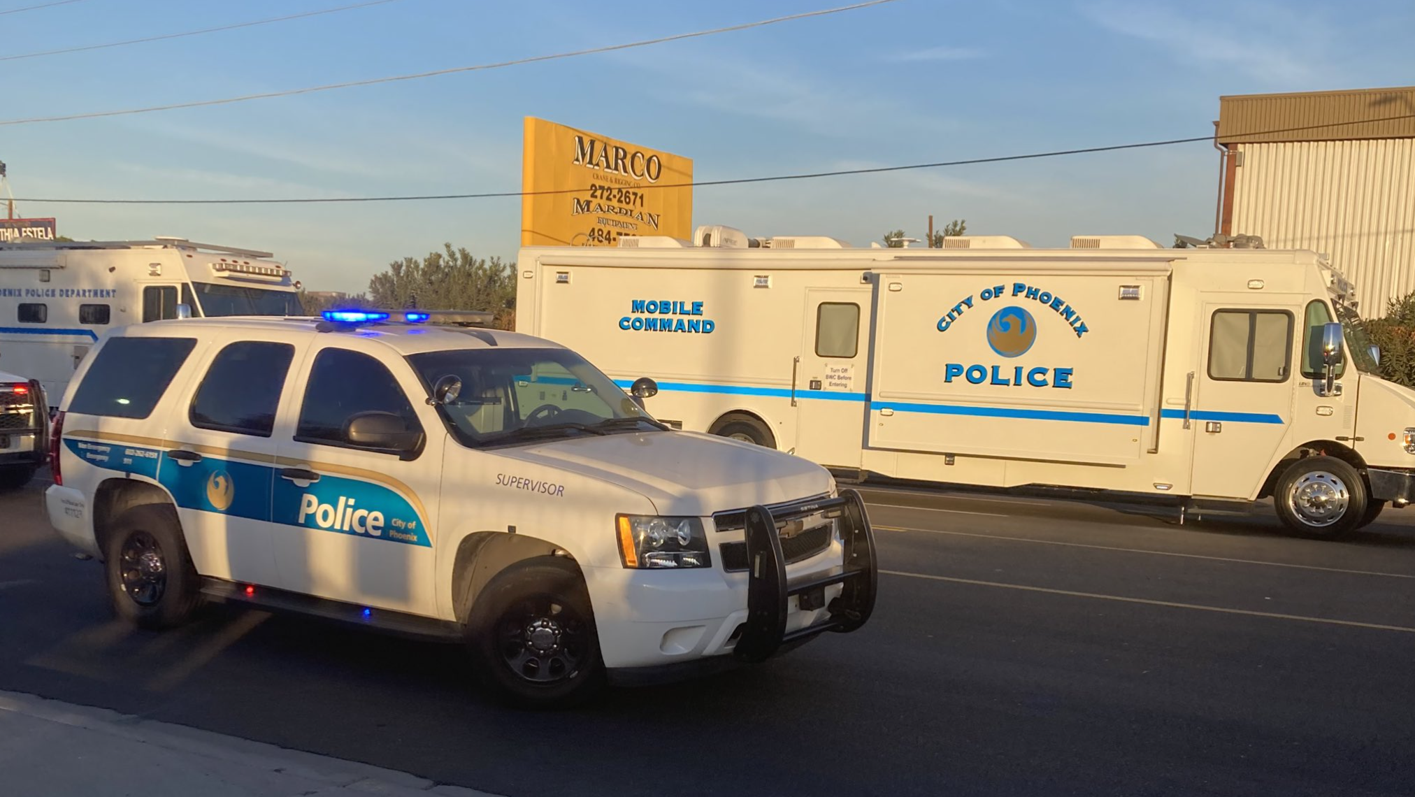 Police shooting near 35th Avenue and Van Buren