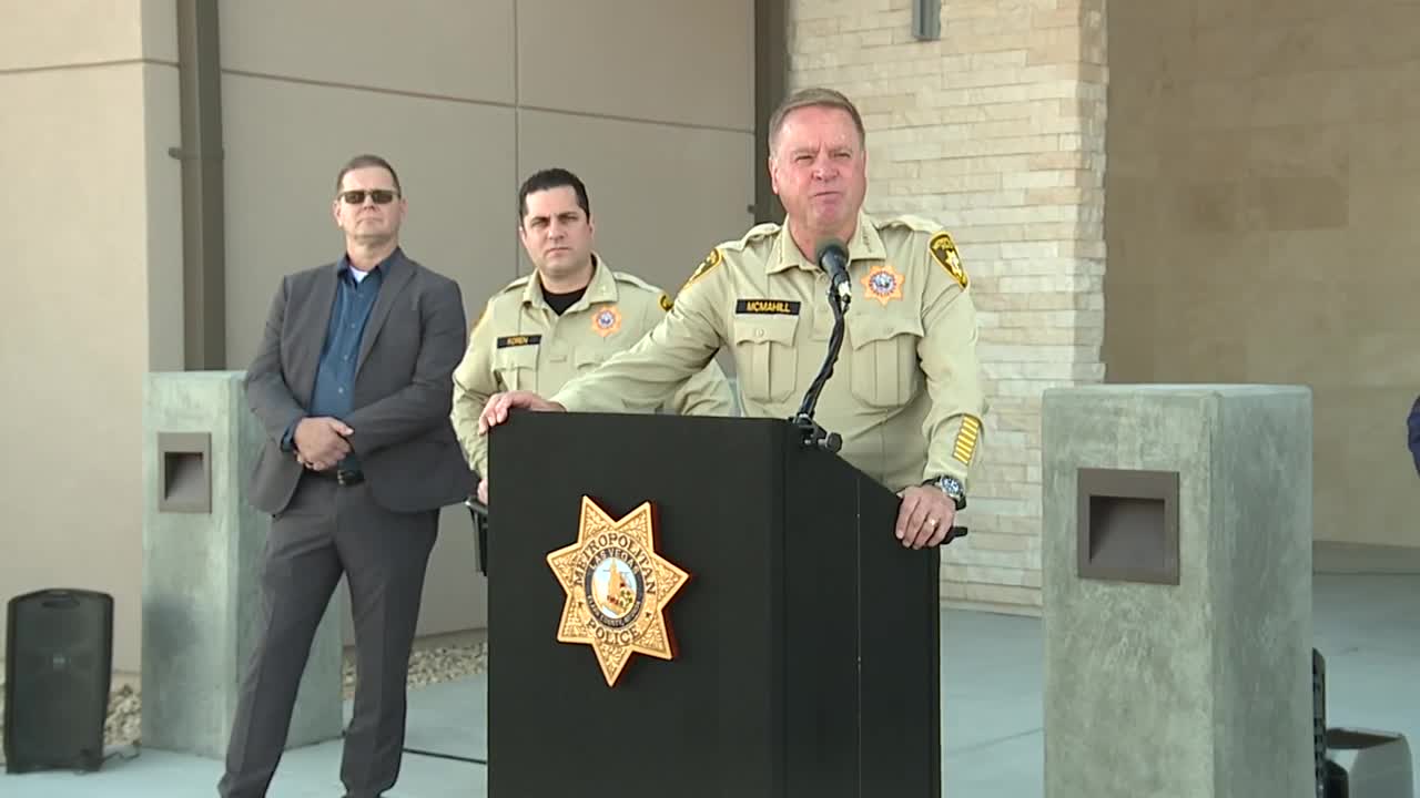 New LVMPD area command in east valley set to be finished by the summer, sheriff says