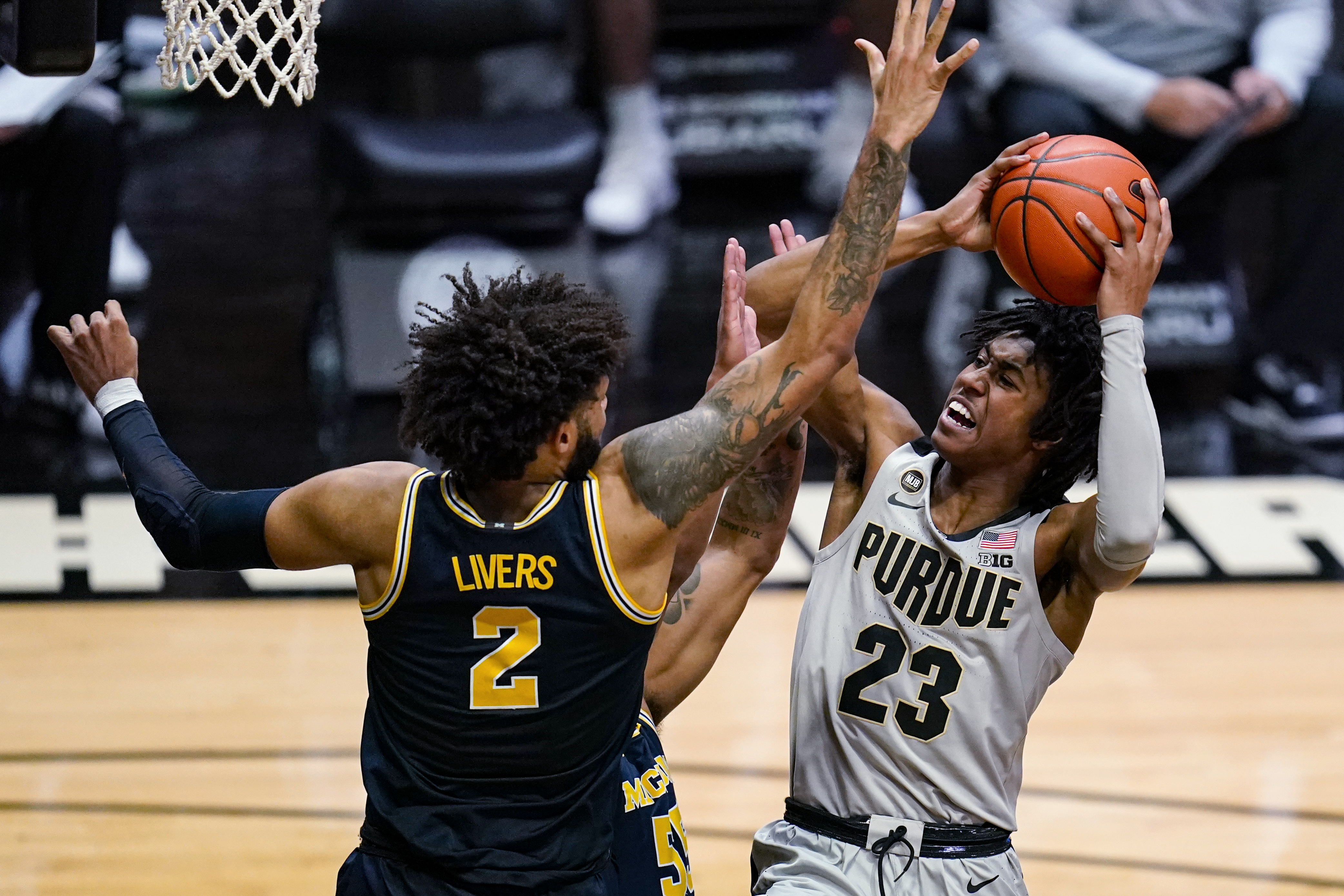 Isaiah Livers Michigan Purdue Basketball
