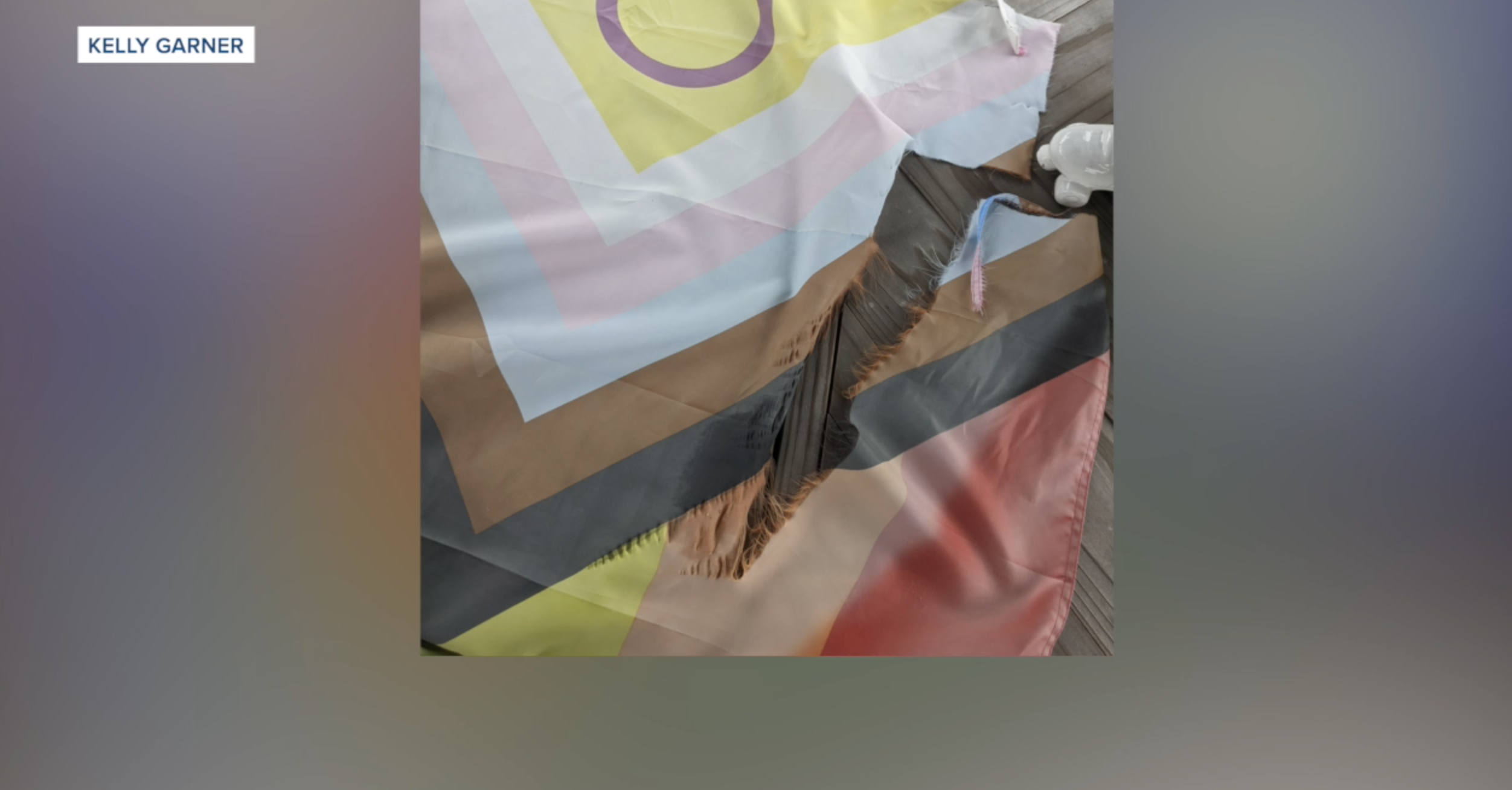 As Pride month begins, victims of vandalism put up new Pride flags