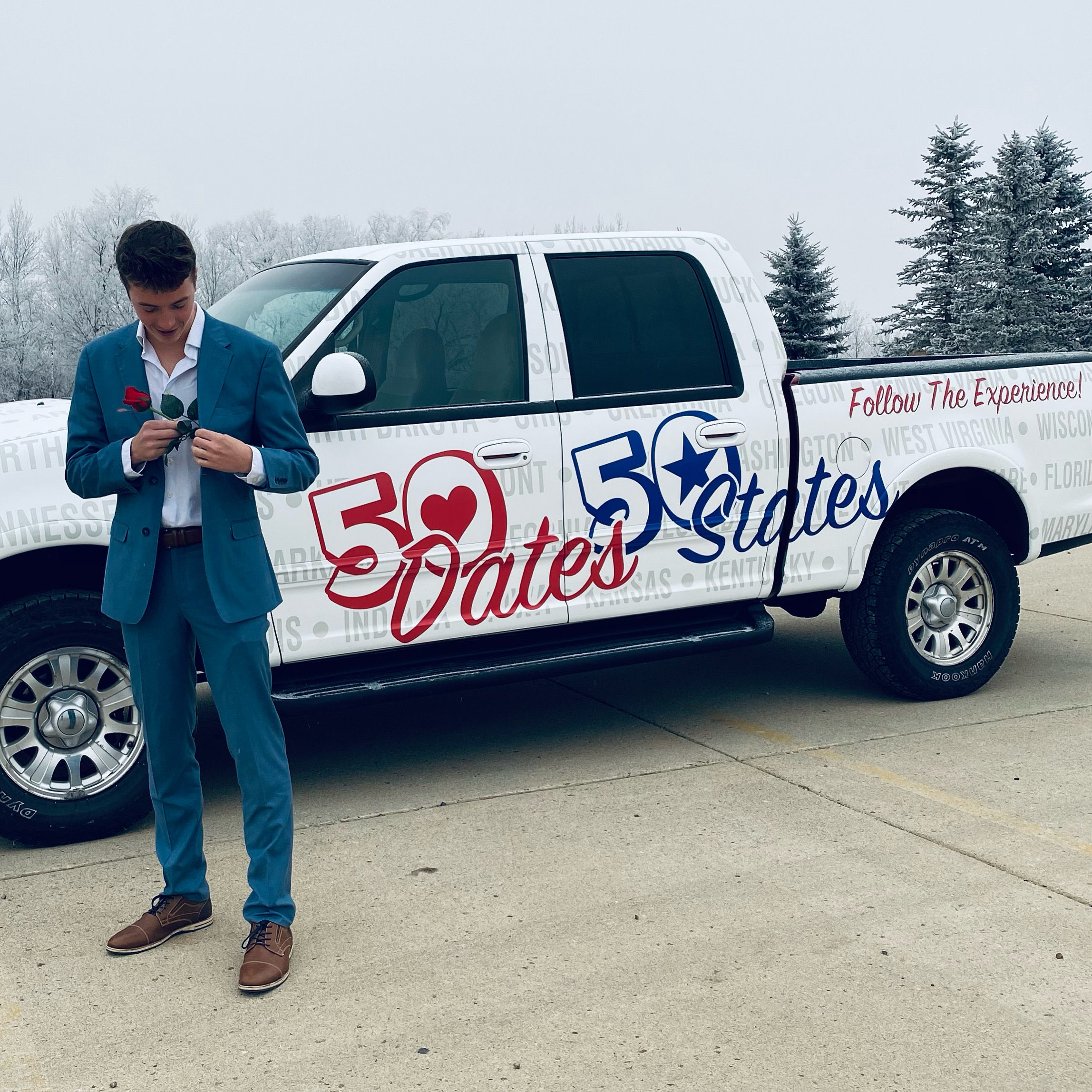 Montana native Matthew Wurning finishes '50 Dates 50 States' in Treasure State