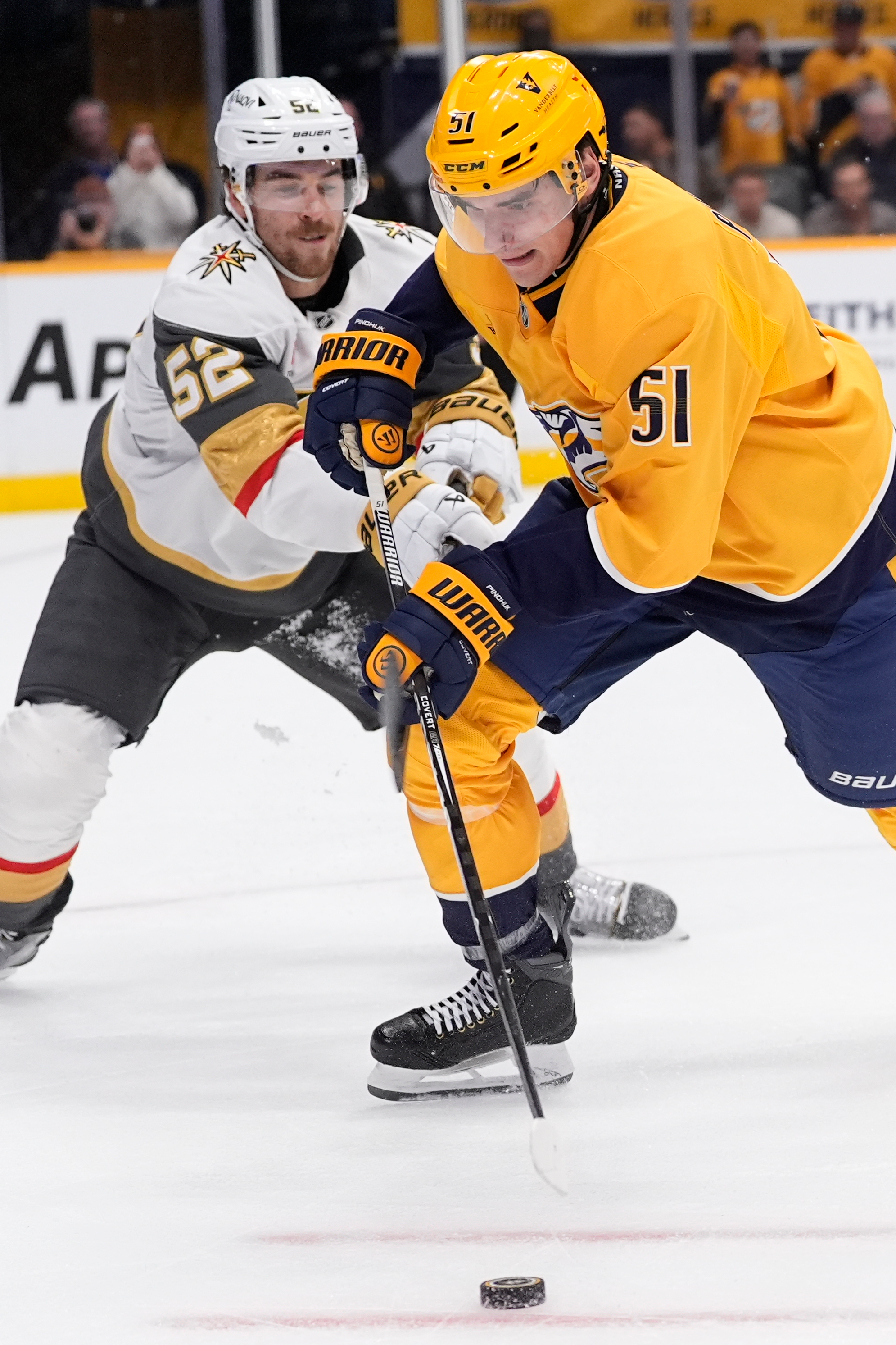 Golden Knights Predators Hockey