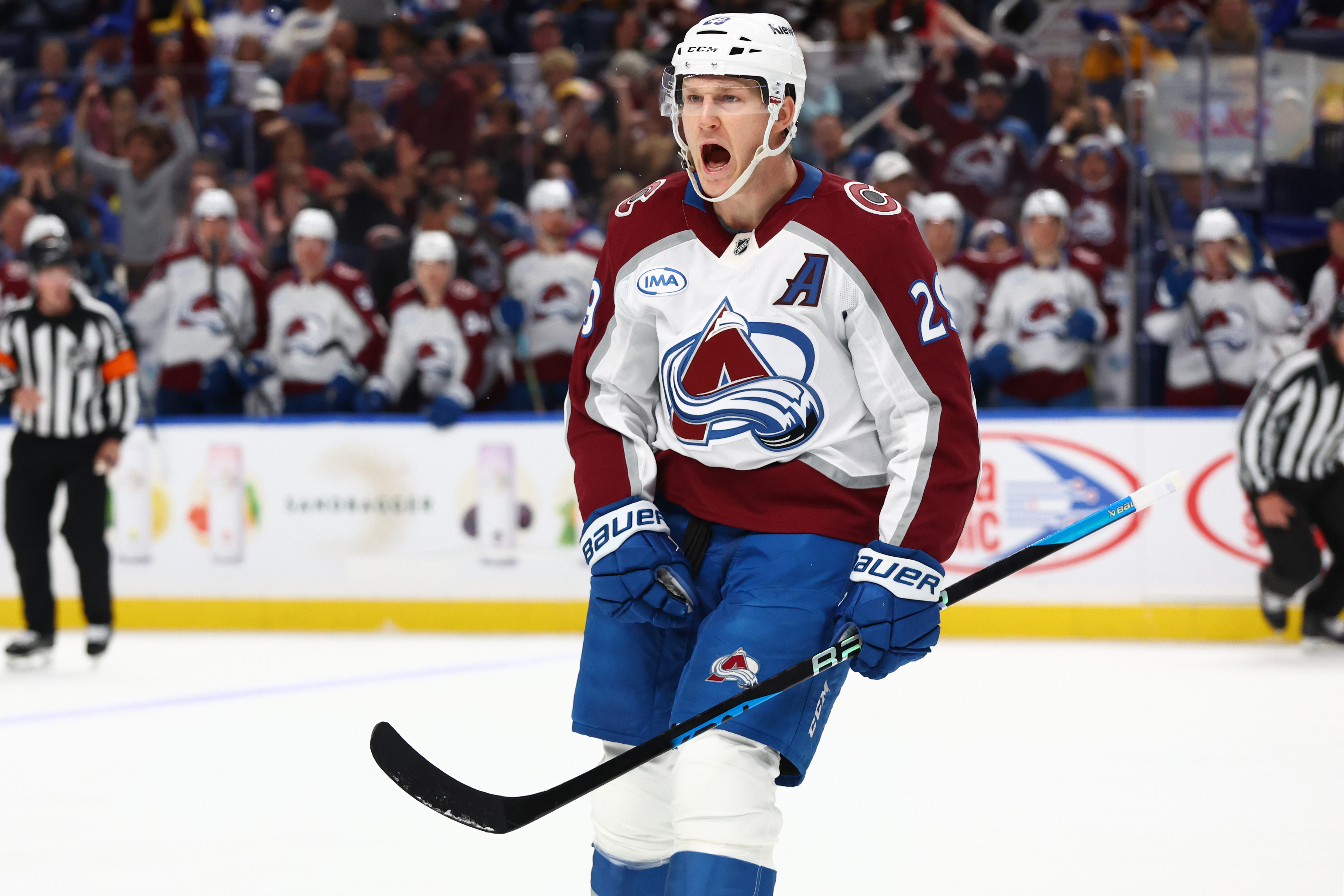 Avalanche Sabres Hockey