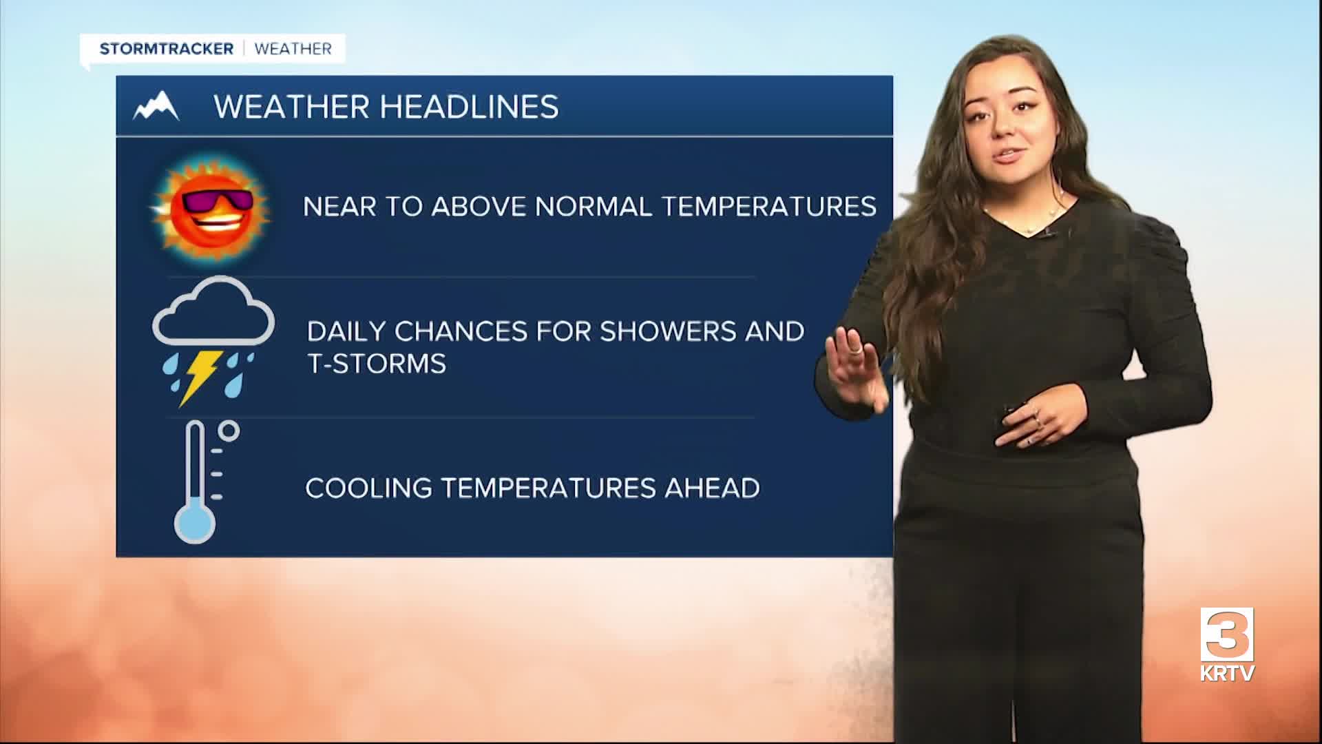 Warm Sunday, cooler temps ahead