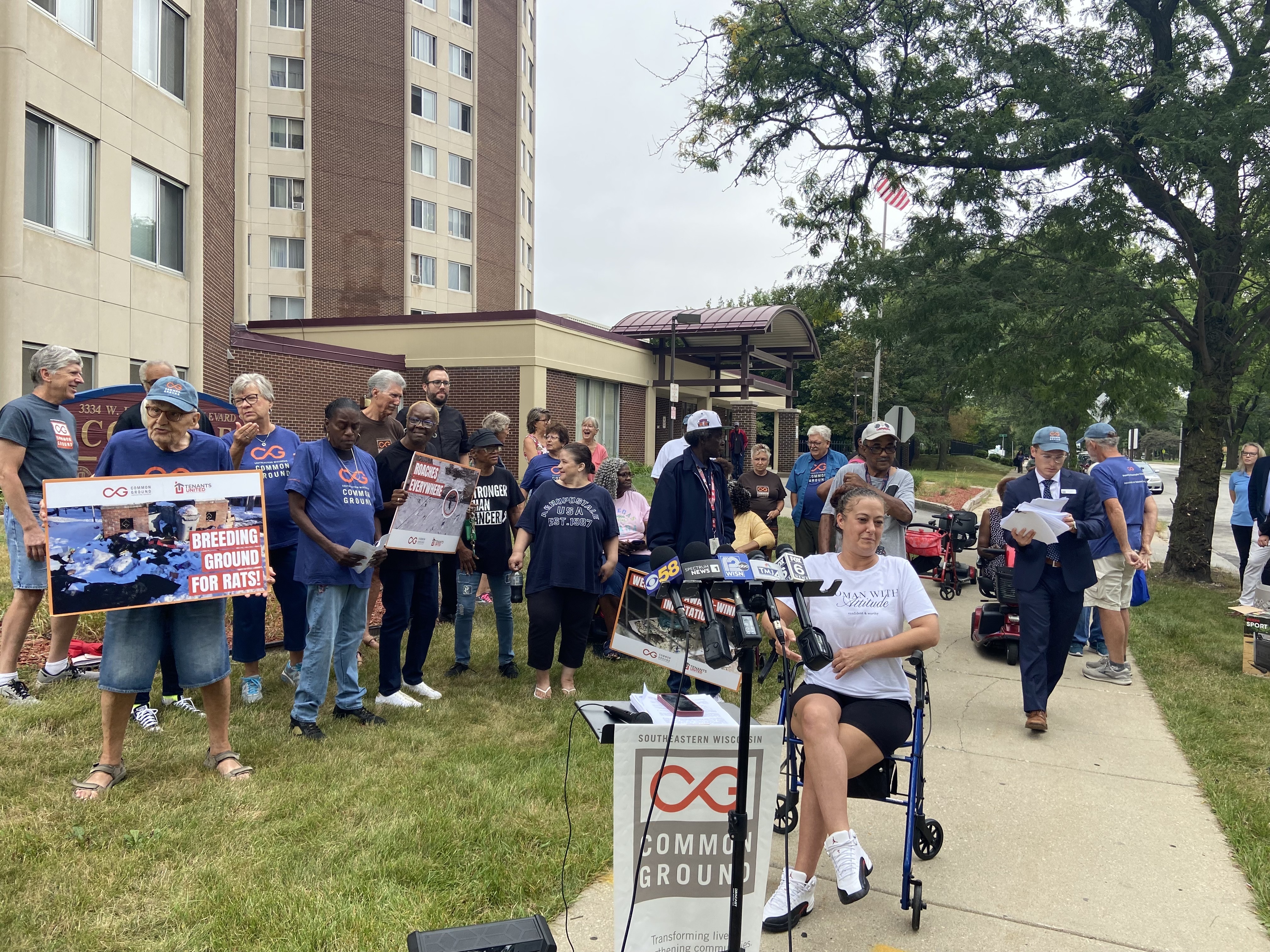 HACM residents file lawsuit over living conditions. 