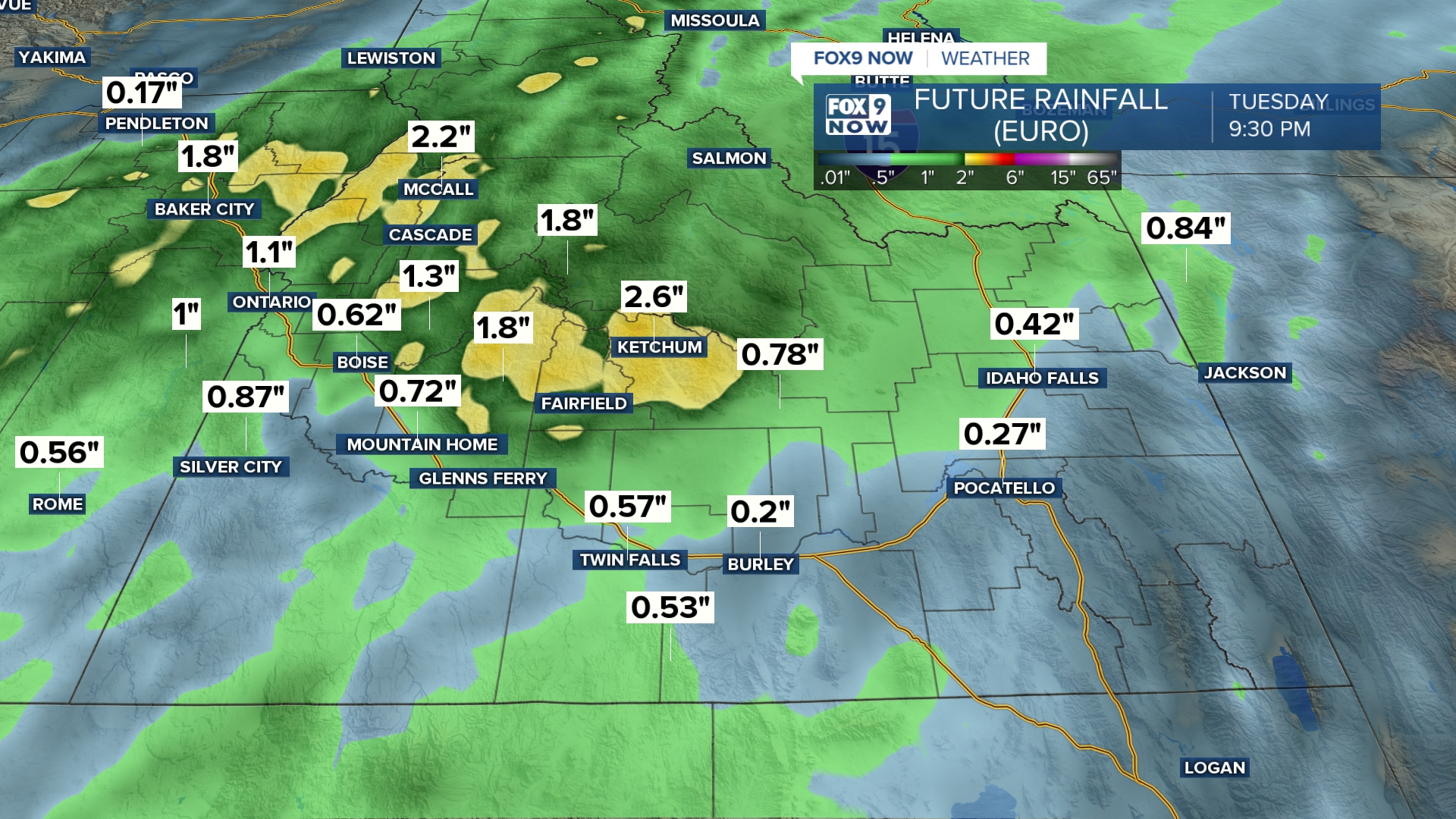 Rain Totals