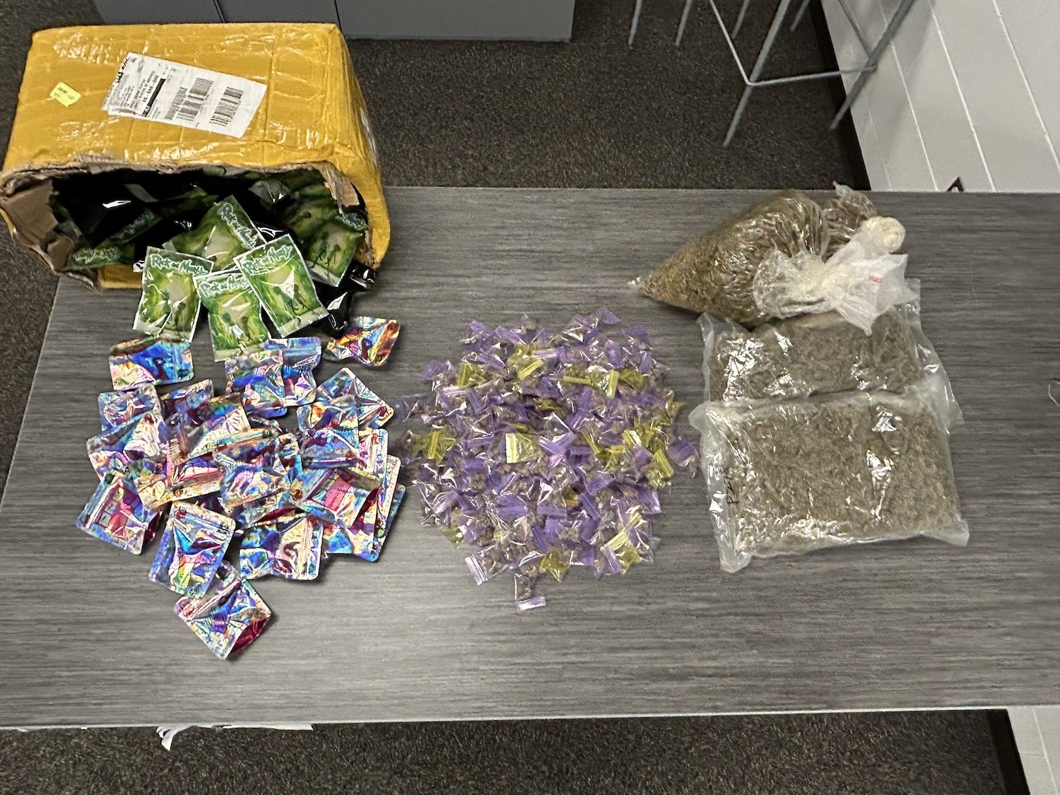 Cannabis and other products recovered during Grand Rapids raid