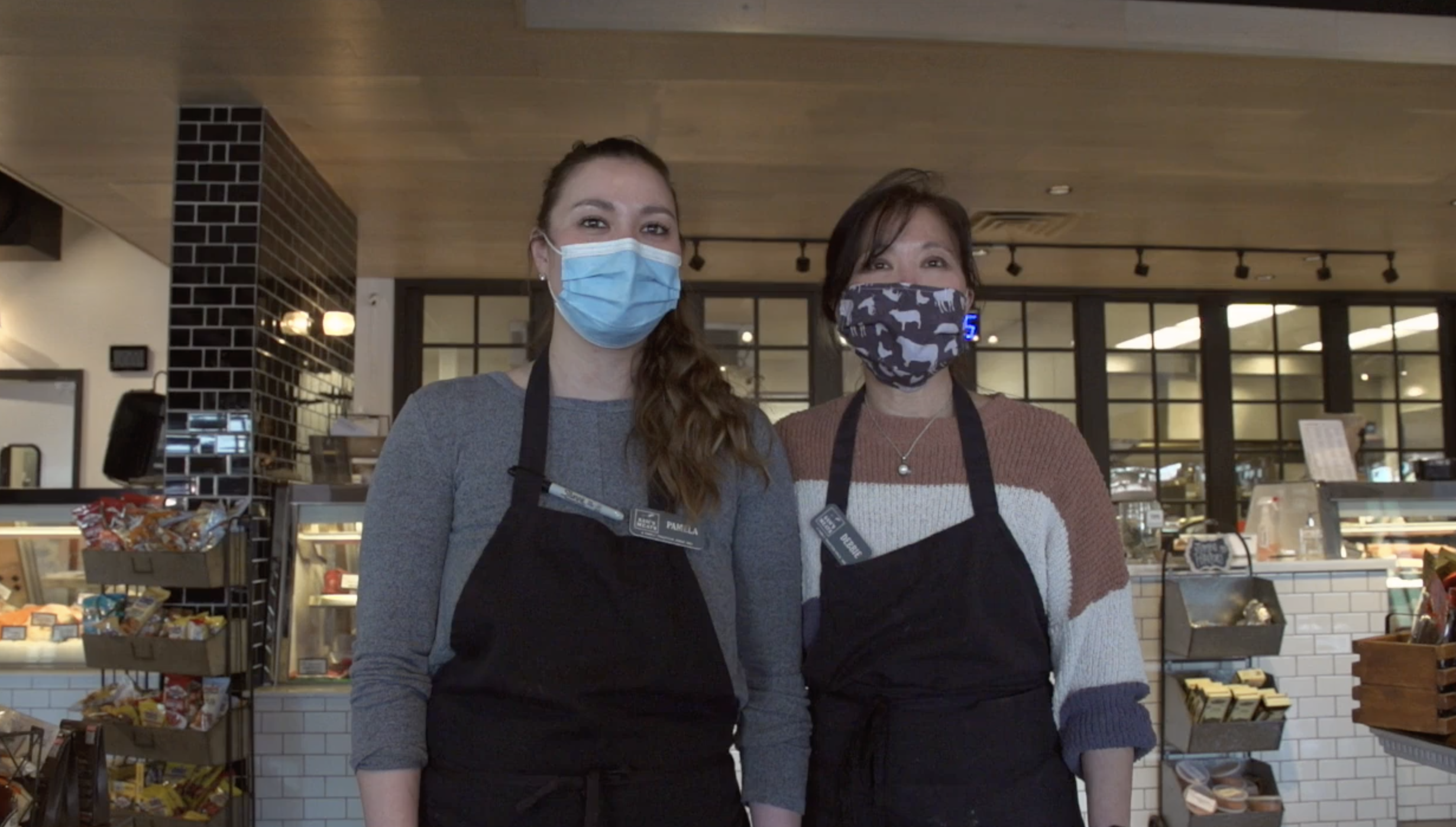 grocery workers